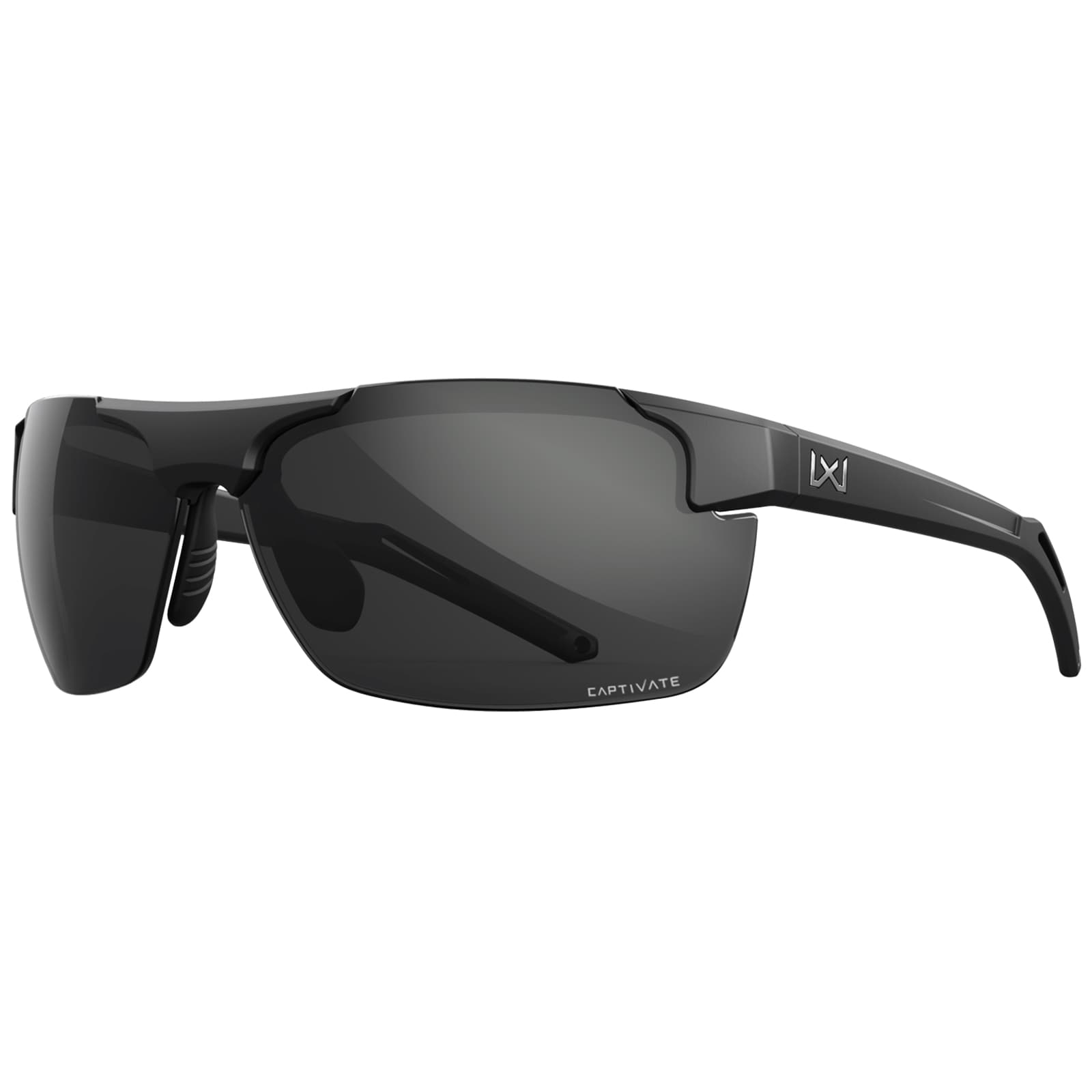 Wiley X - Prime Taktische Schutzbrille - Captivate Grey/Matte Black