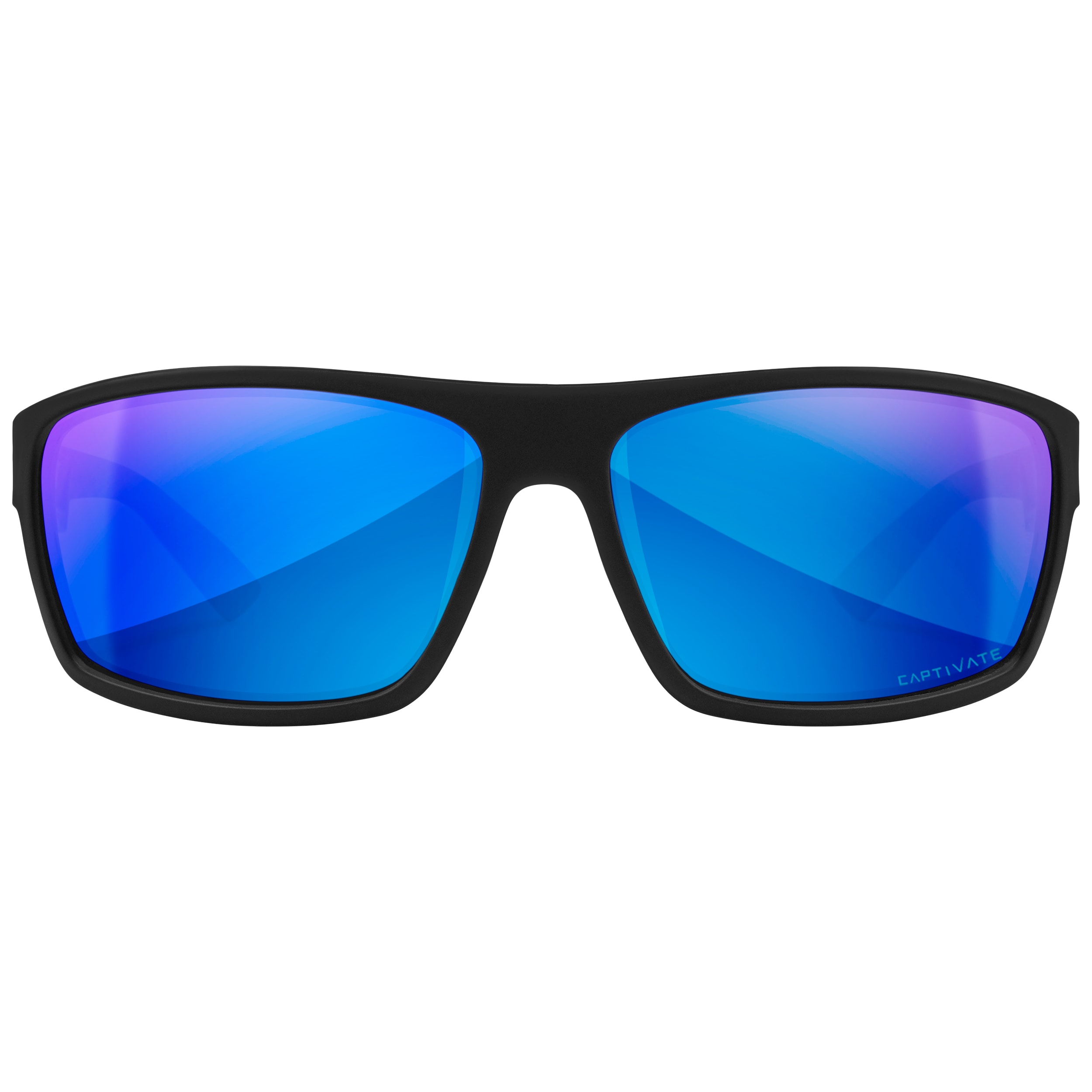 Wiley X - Peak XL Brille - Captivate Polarized Blue Mirror/Matte Black