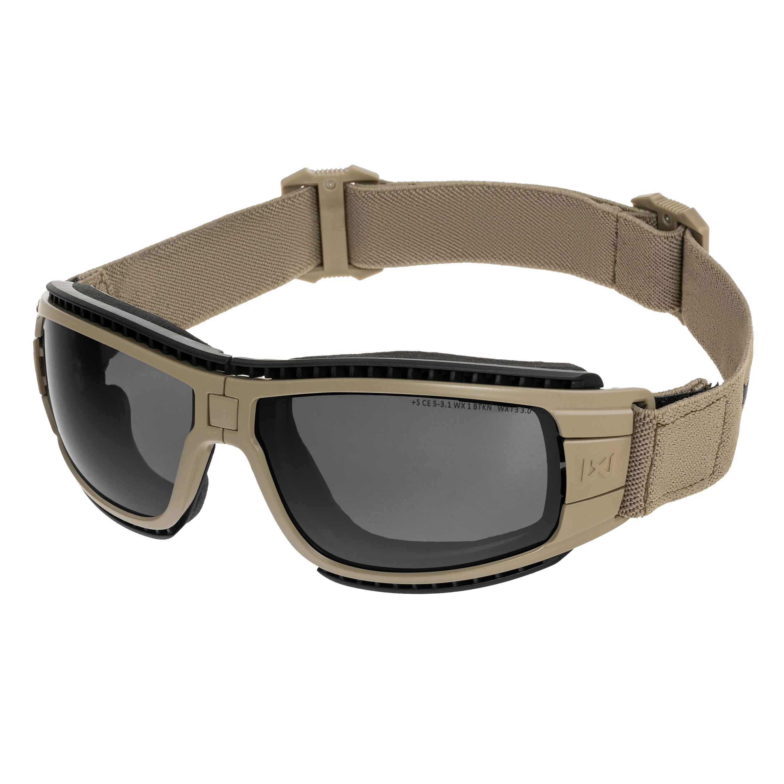Wiley X - Lynx Clear/Grey taktische Schutzbrille - Tan