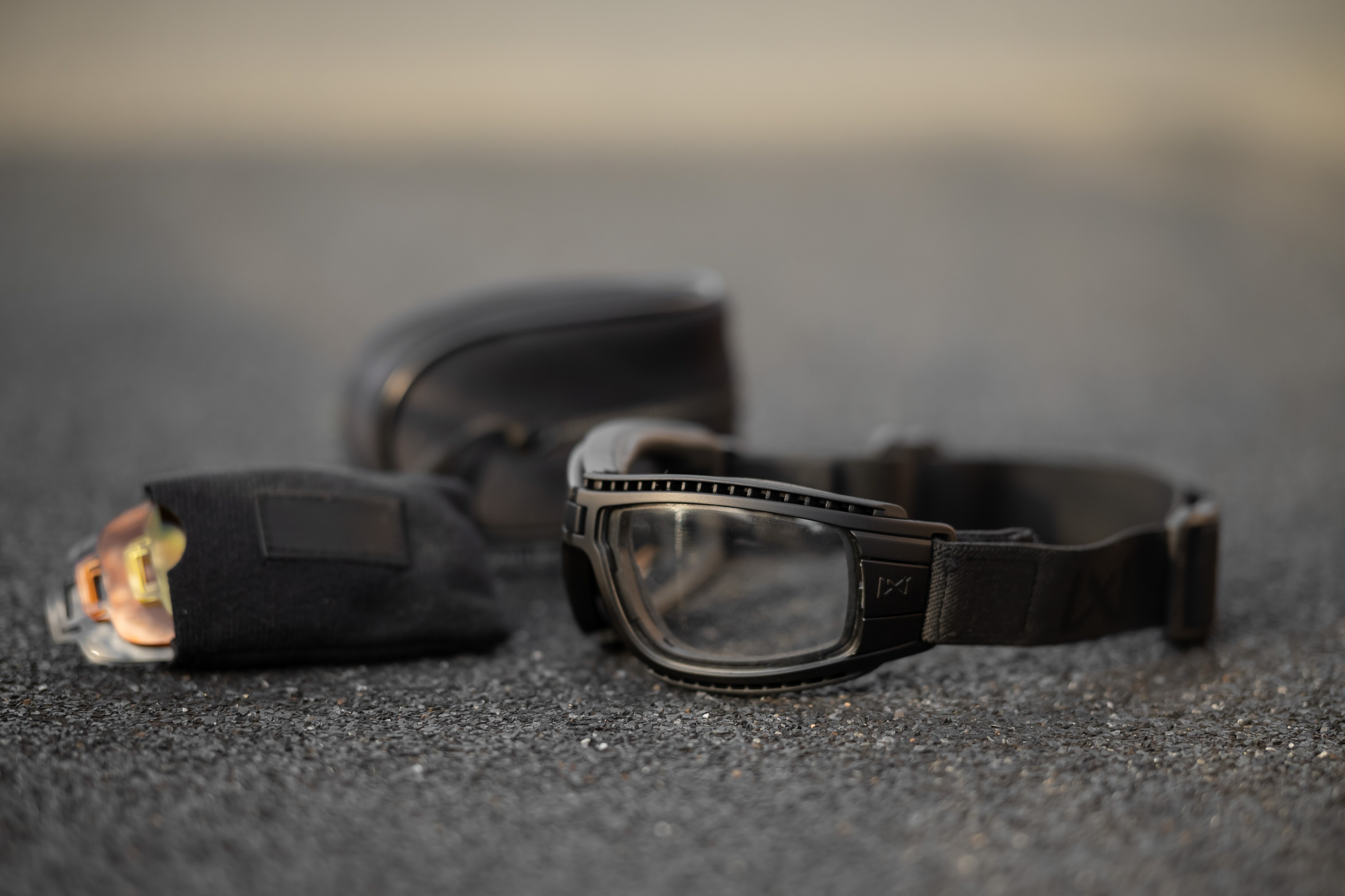 Wiley X - Lynx Clear/Grey taktische Schutzbrille - Black