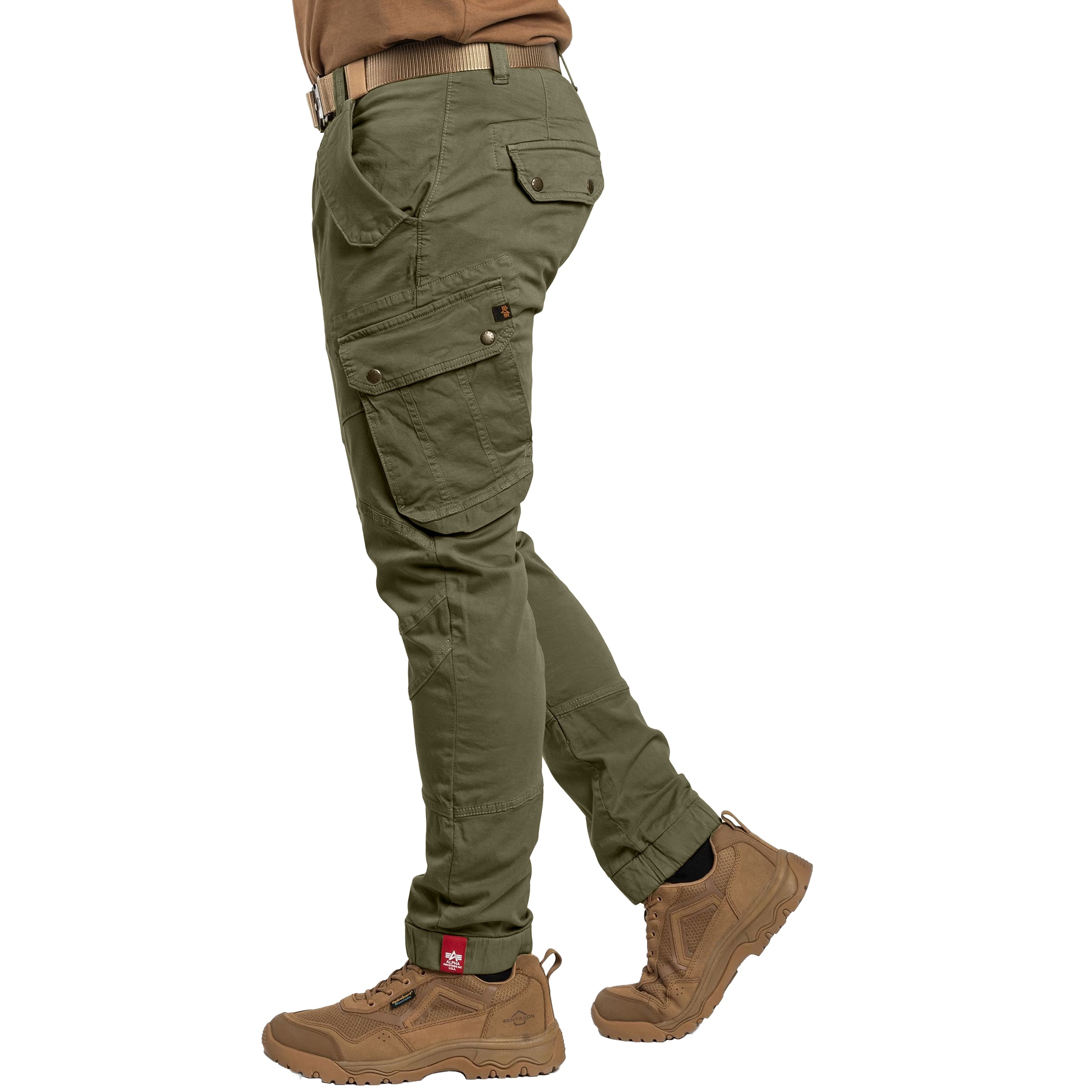 Alpha Industries - Combat Pant LW - Hose - Dark Olive