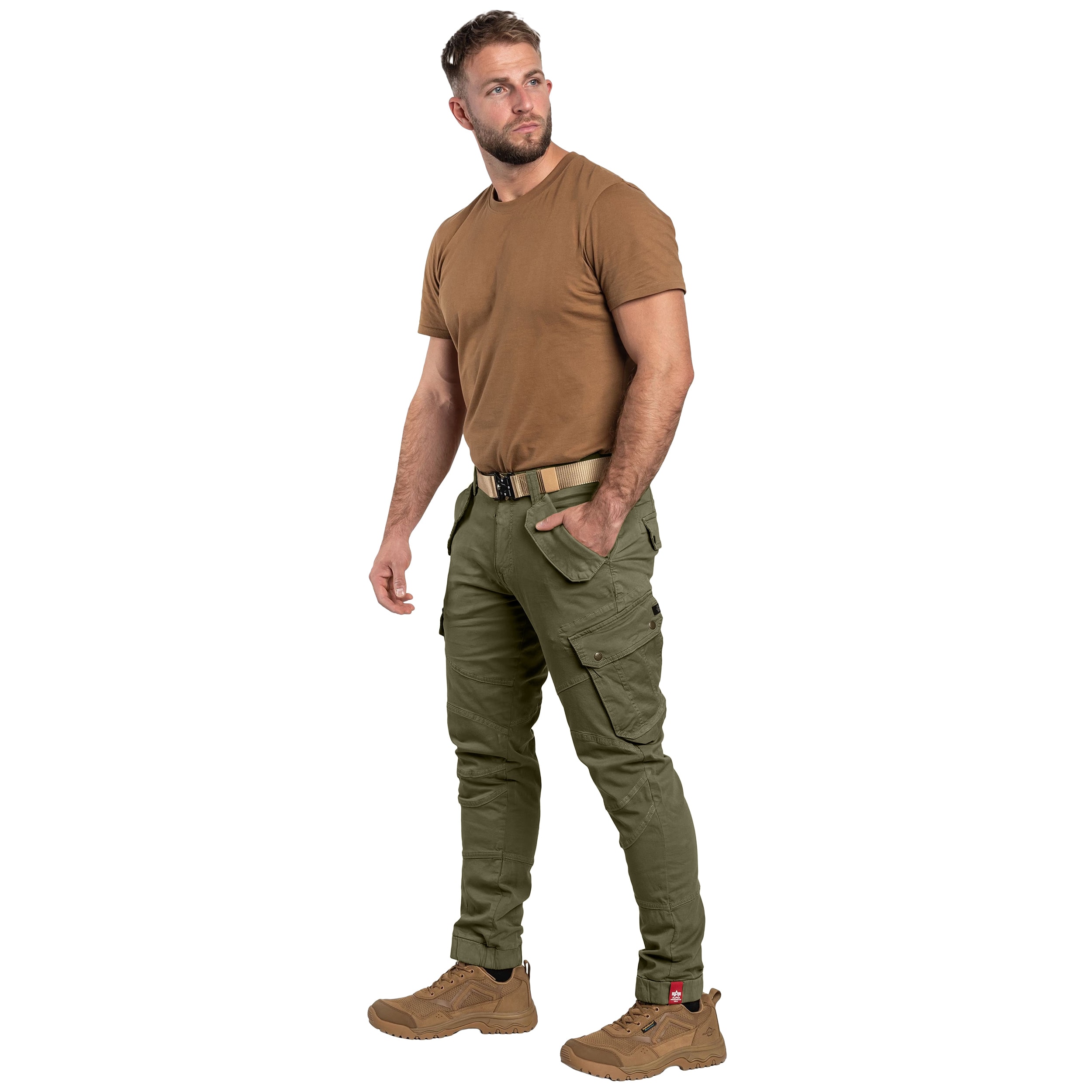 Alpha Industries - Combat Pant LW - Hose - Dark Olive