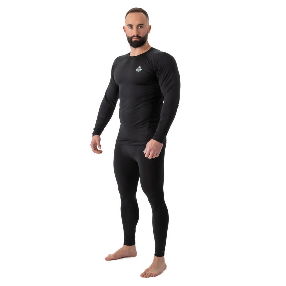 DBX Bushido - Rashguard Long Sleeve Black RSL - T-Shirt - Schwarz