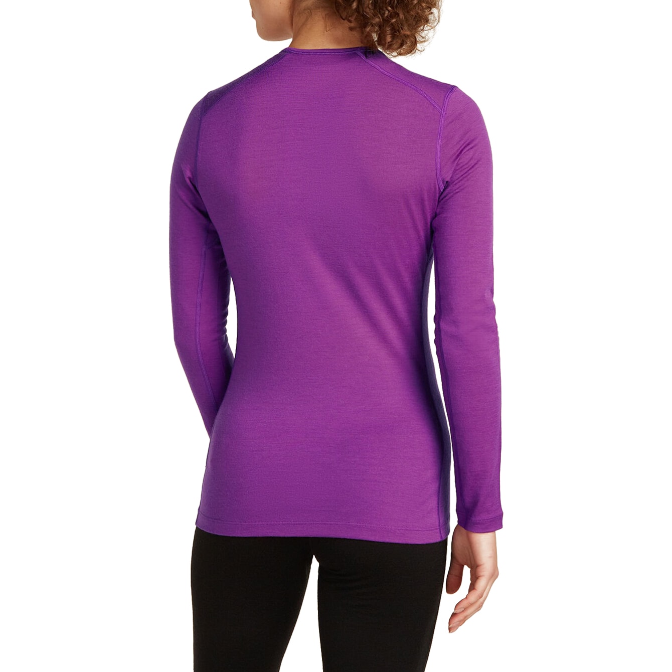 Icebreaker - Merino 200 Oasis Long Sleeve Crewe Mountain Pulse Thermal - Thermo T-Shirt für Damen - Passion