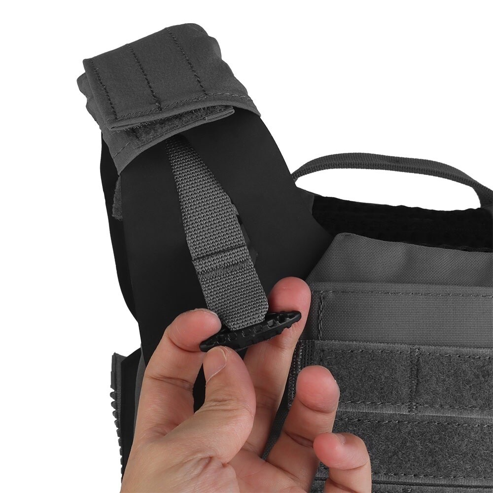 Wosport - VE-99 Plate Carrier - Taktische Weste - Grey