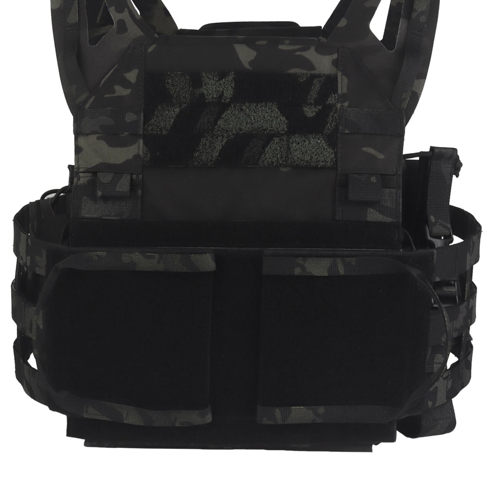 Wosport - VE-106 Plate Carrier - Taktische Weste - MultiCam Black