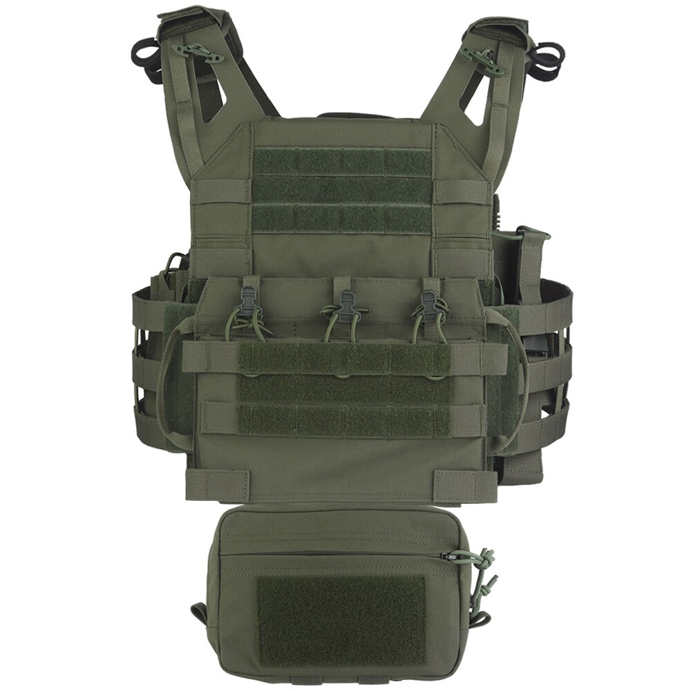 Wosport - VE-106 Plate Carrier - Taktische Weste - Ranger Green