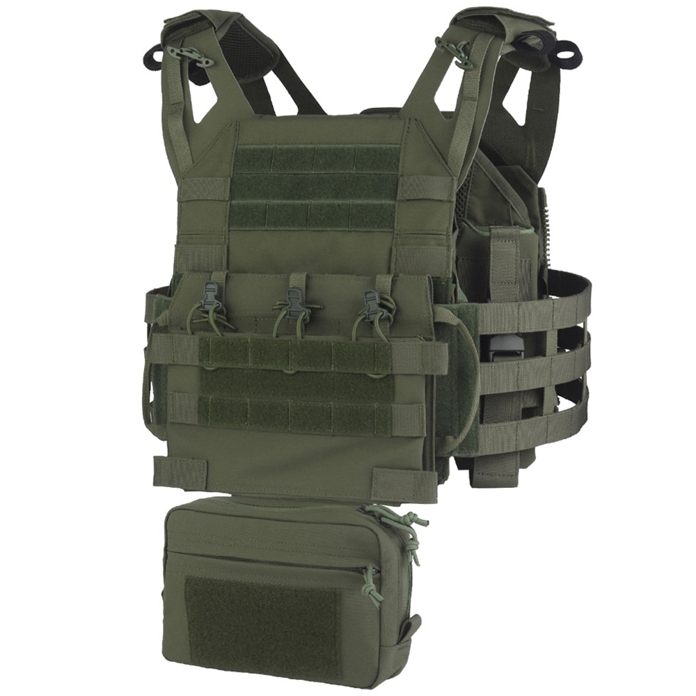 Wosport - VE-106 Plate Carrier - Taktische Weste - Ranger Green