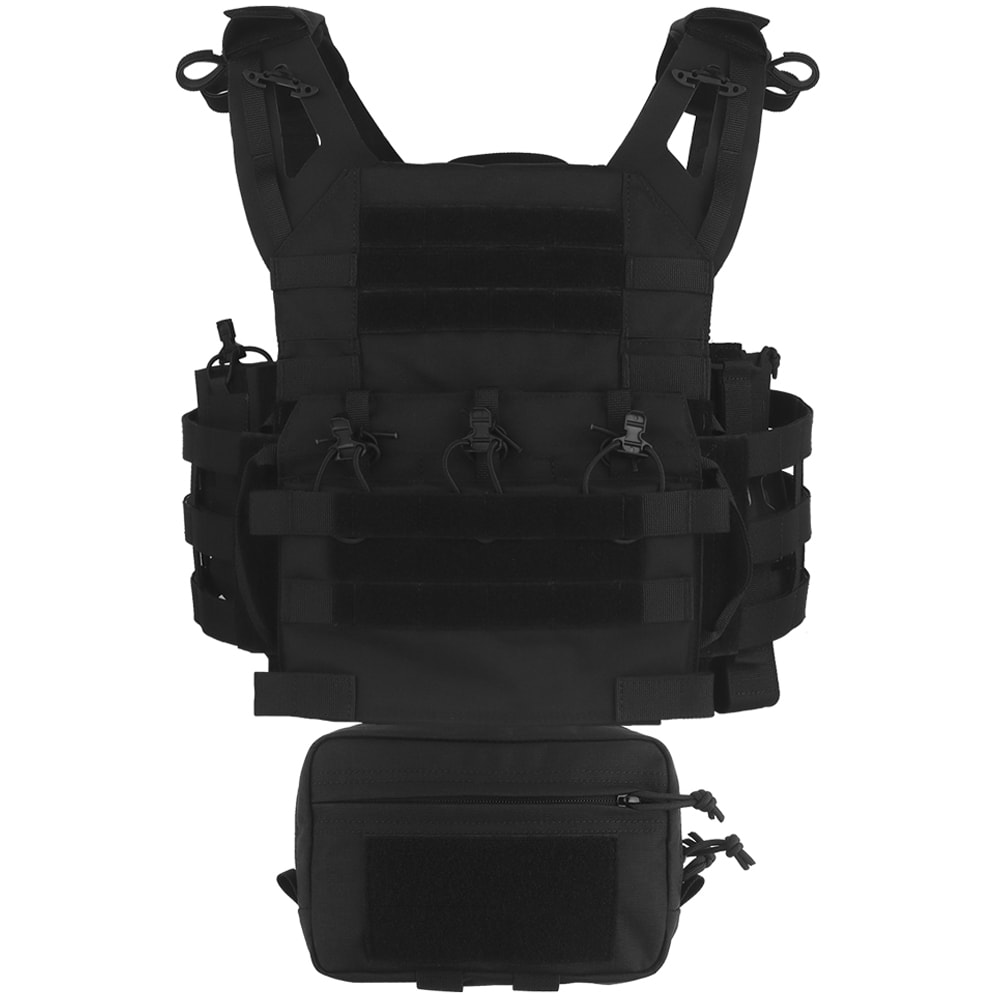 Wosport - VE-106 Plate Carrier - Taktische Weste - Black