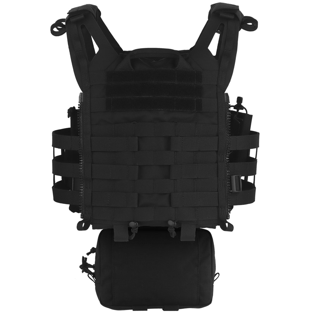 Wosport - VE-106 Plate Carrier - Taktische Weste - Black