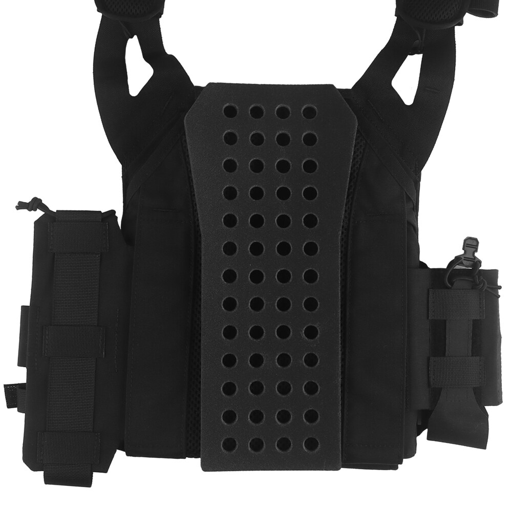 Wosport - VE-106 Plate Carrier - Taktische Weste - Black