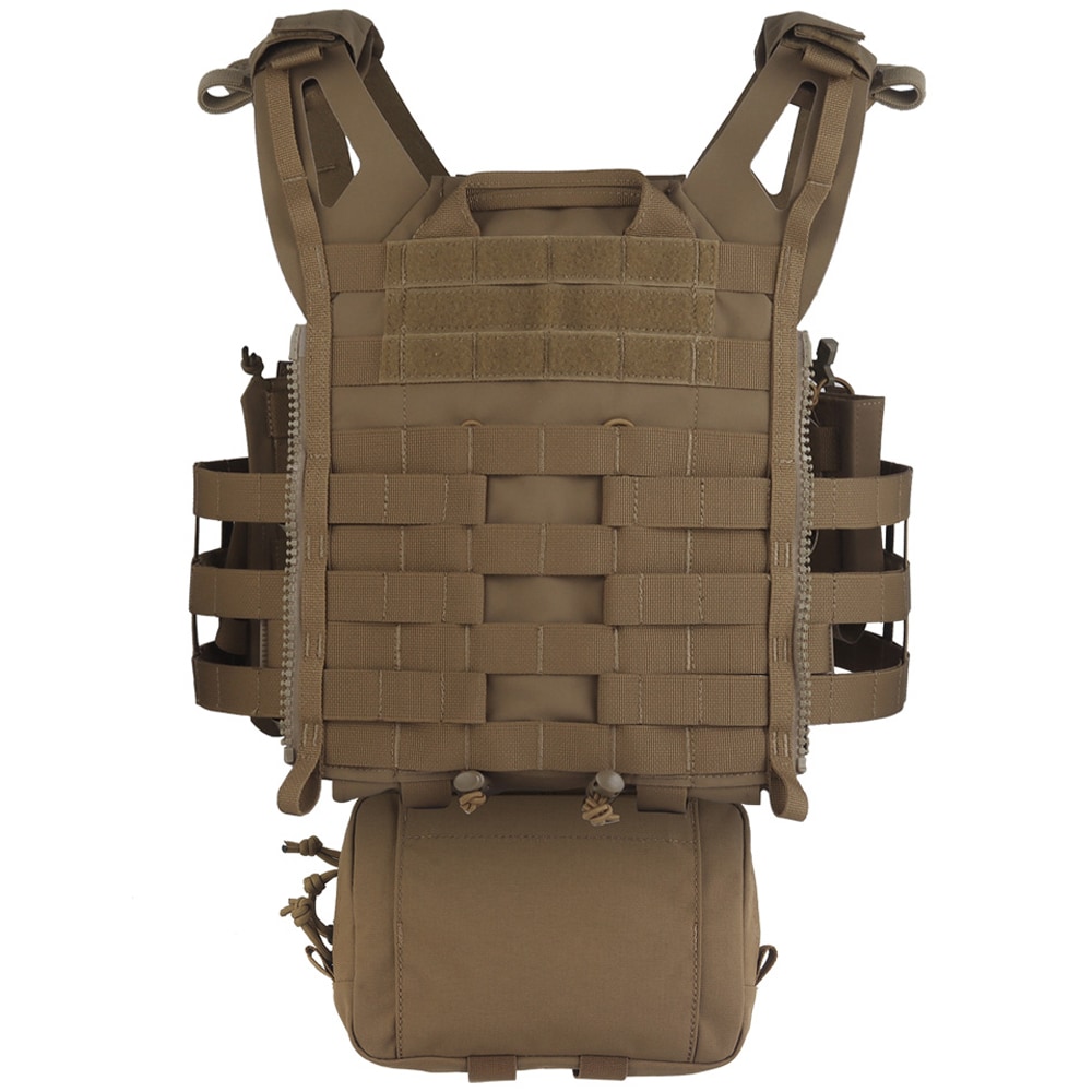 Wosport - VE-106 Plate Carrier - Taktische Weste - Coyote Brown