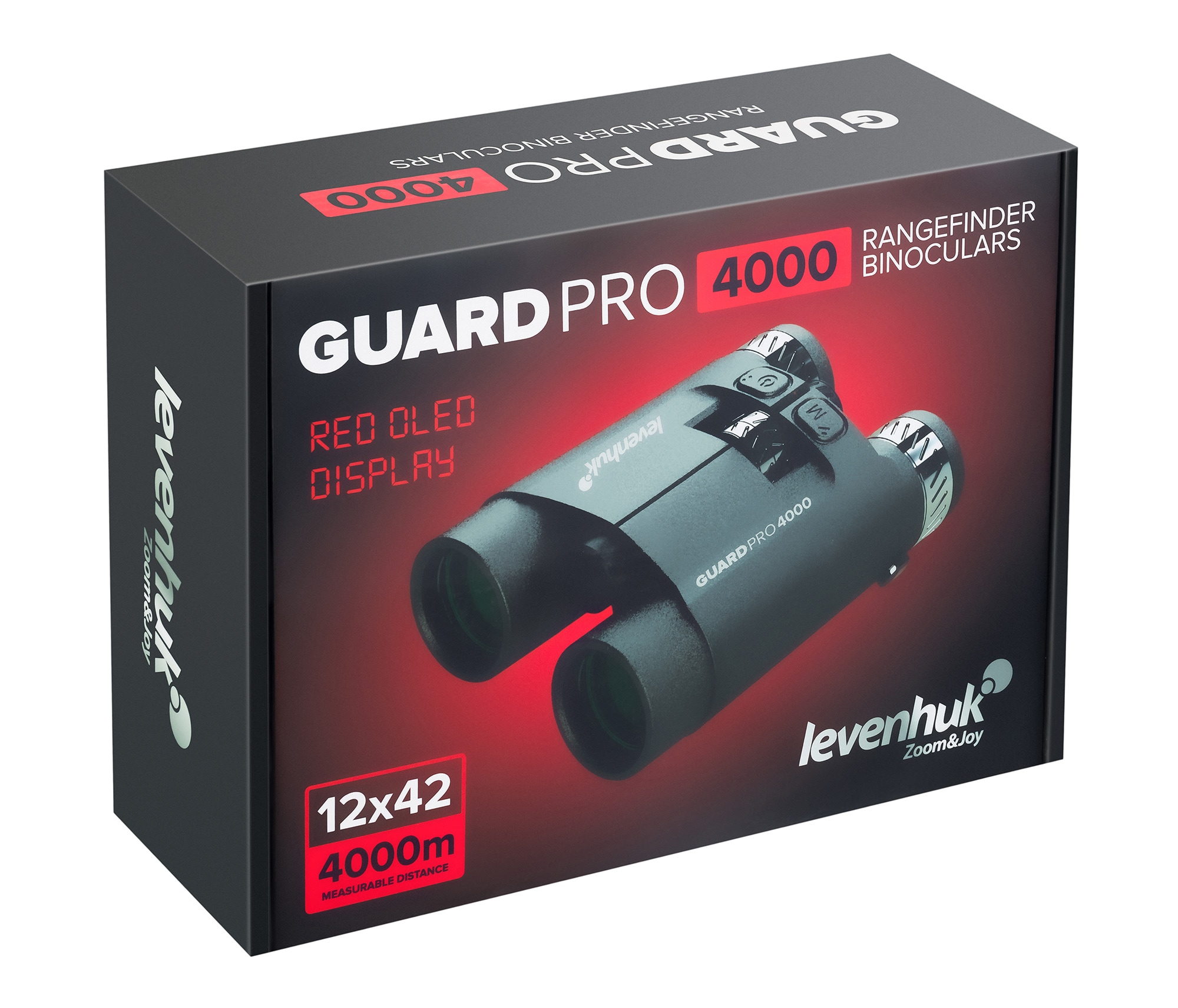 Levenhuk - Guard Pro 3000 10x42 Fernglas mit Entfernungsmesser