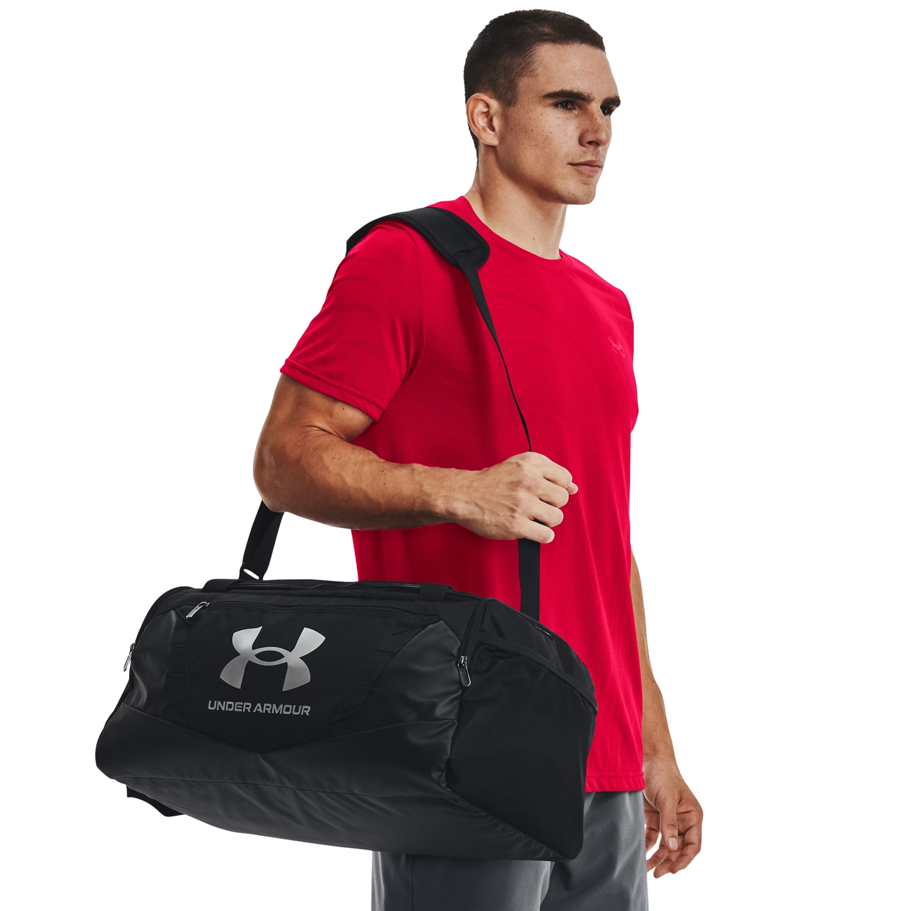 Under Armour - Duo BP Duffle S Tasche 40 l - Grey Heather / Black