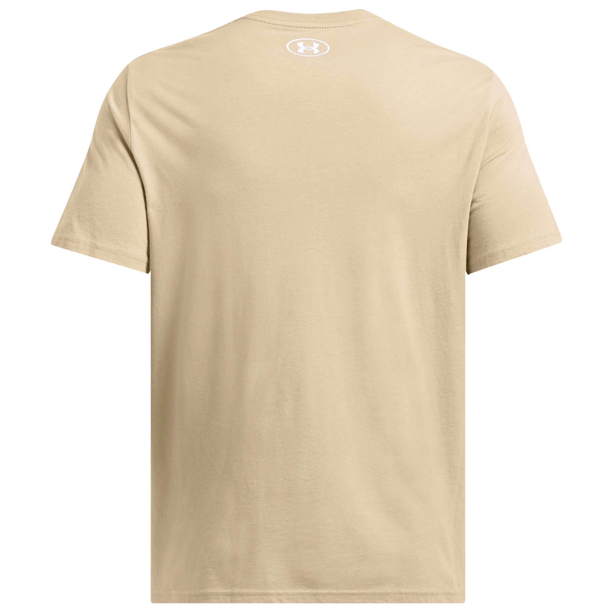 Under Armour - Left Chest Logo T-Shirt - City Khaki/White