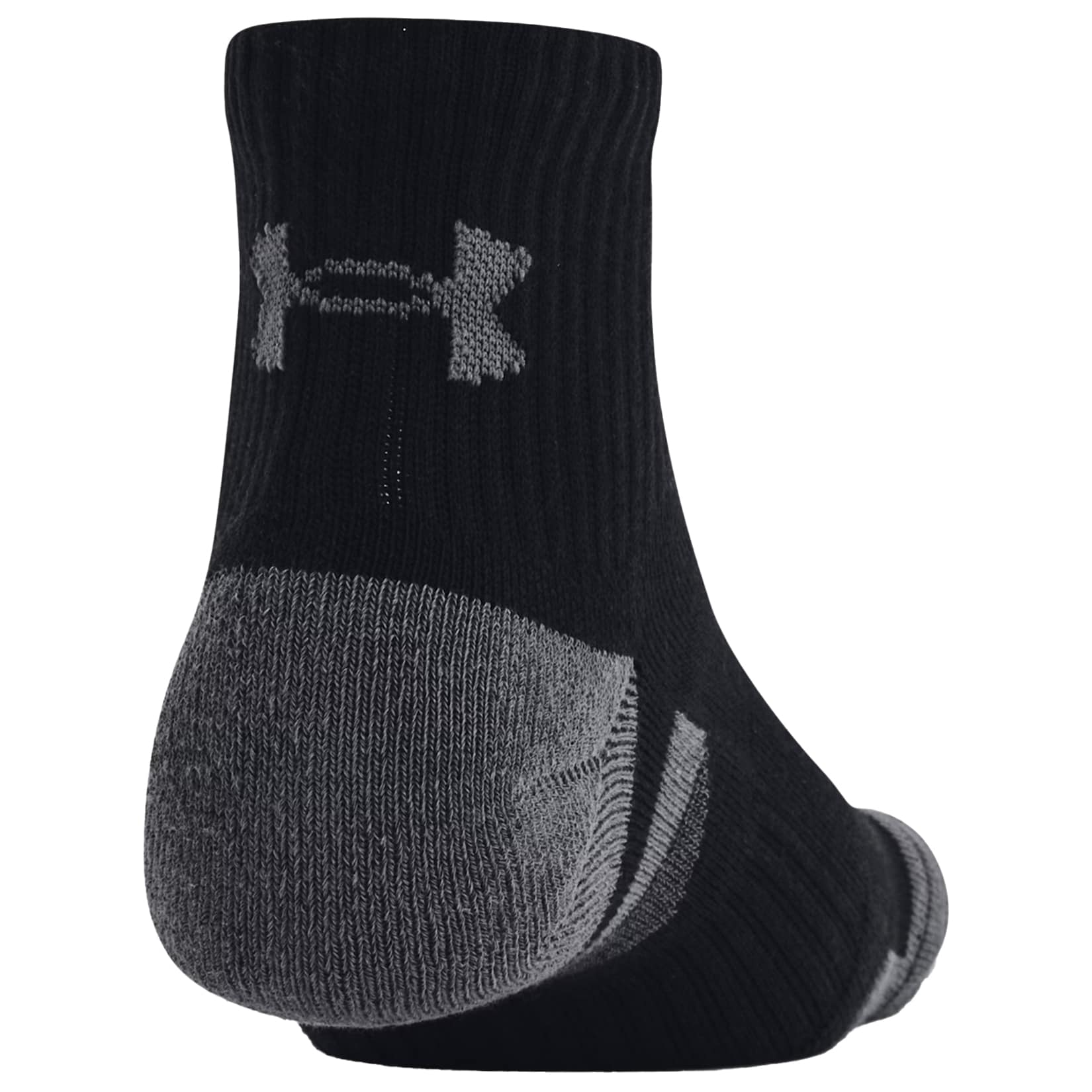 Under Armour - Performance Cotton Quarter Black/Pitch Gray Socken - 3 Paar