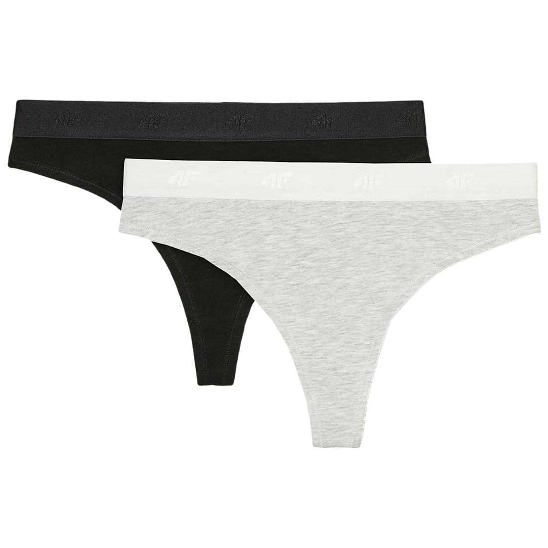 4F - F03192S Multicolour Damen-Tanga - 2 Stk.