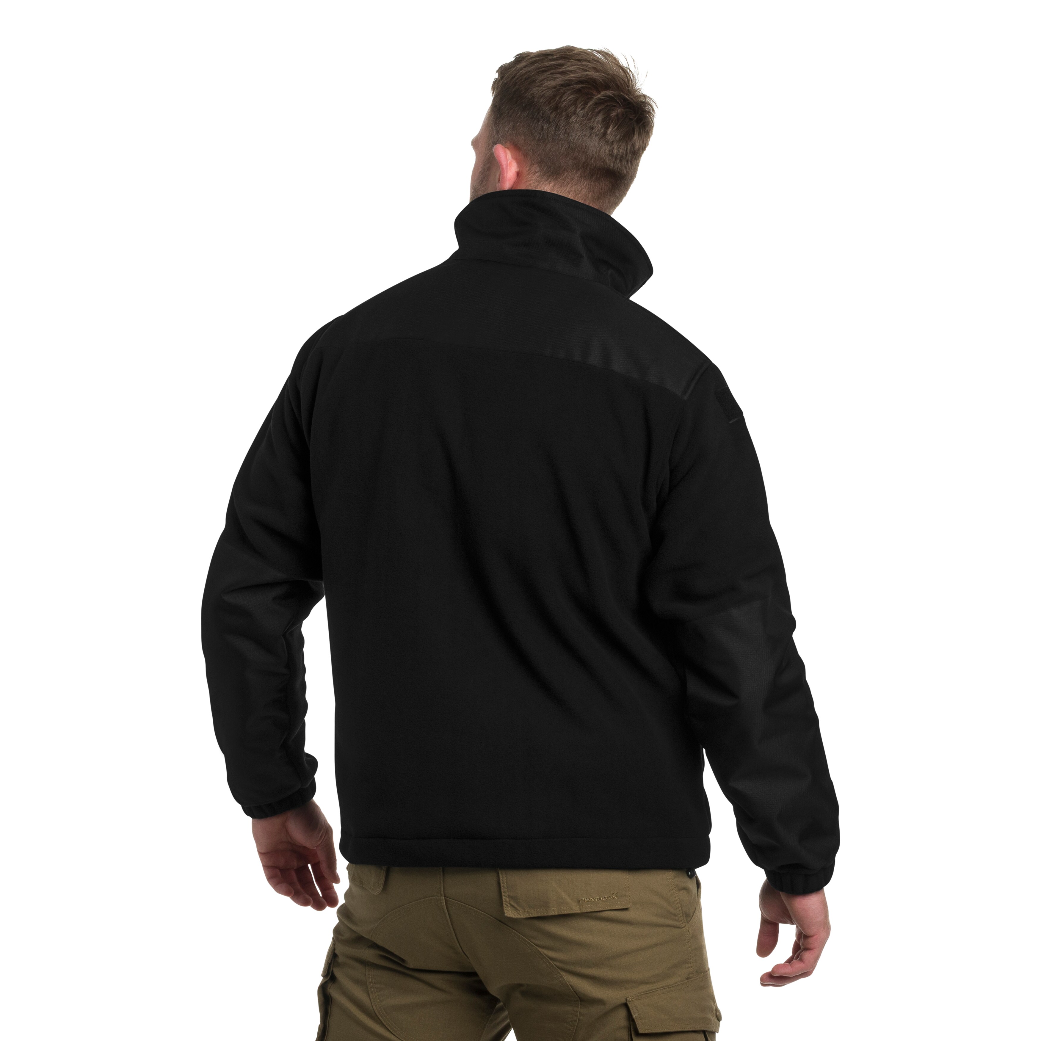 Maxtex - Standard Fleecejacke - Schwarz/Schwarz