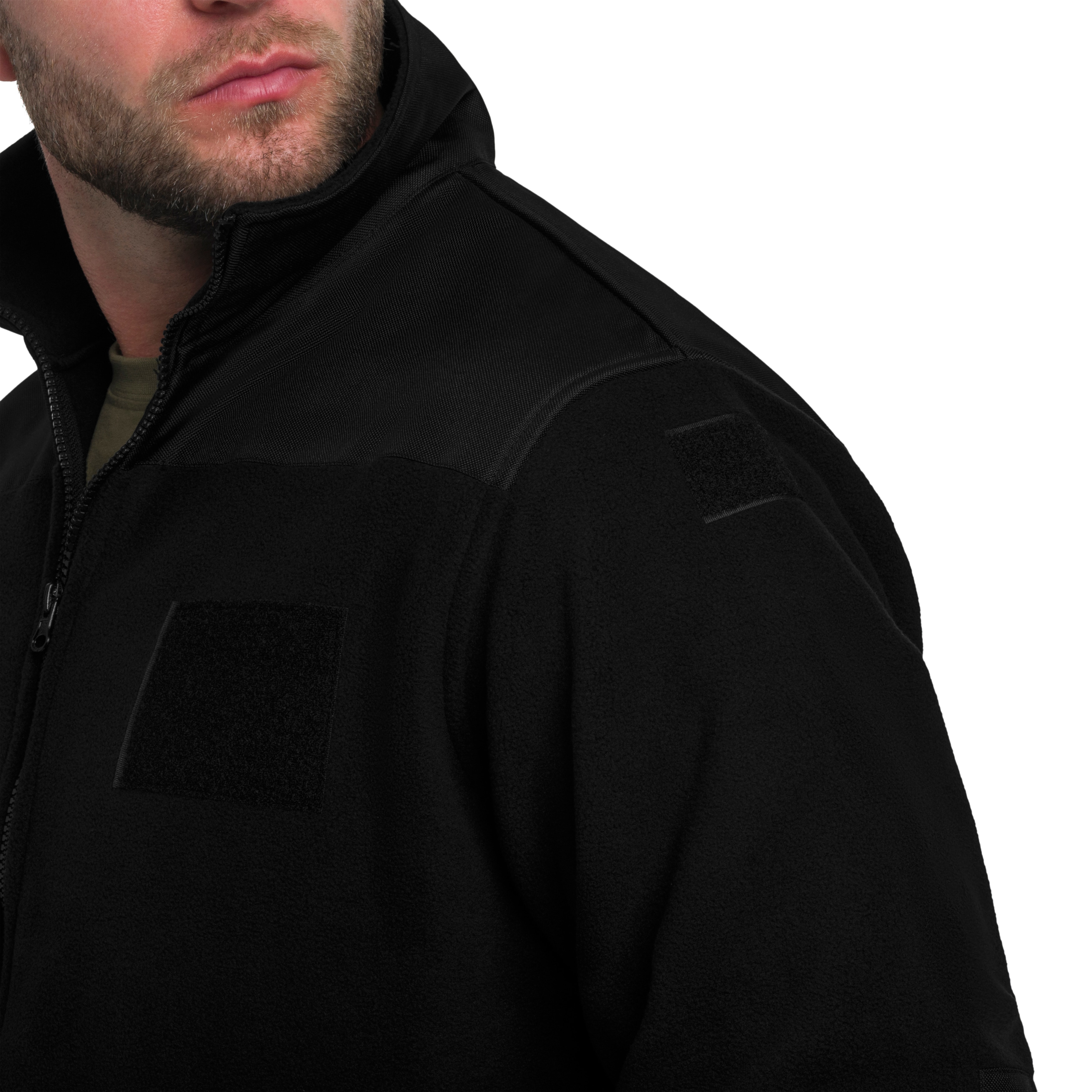 Maxtex - Standard Fleecejacke - Schwarz/Schwarz