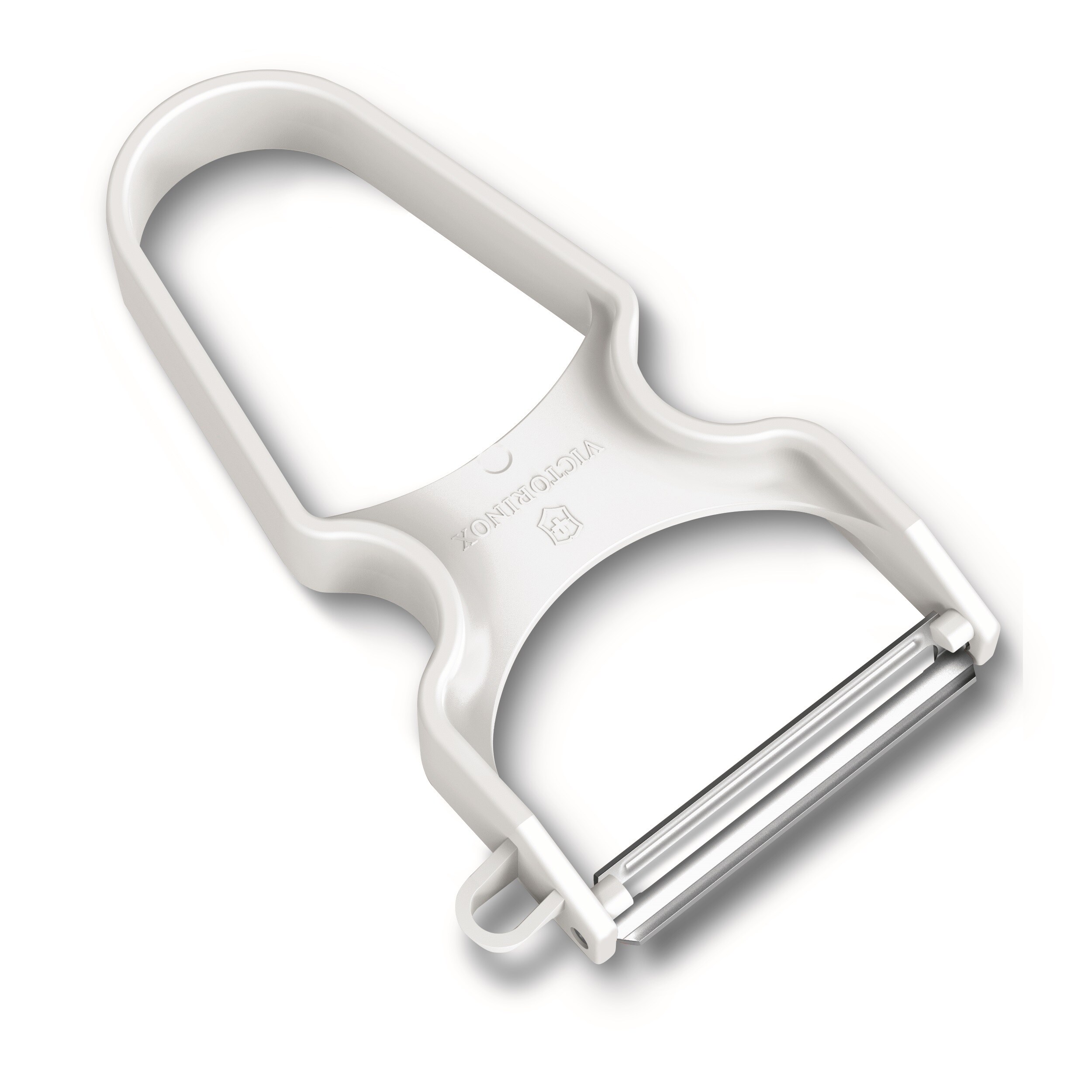 Victorinox - Rapid Obst- und Gemüseschäler - glatte Klinge - White