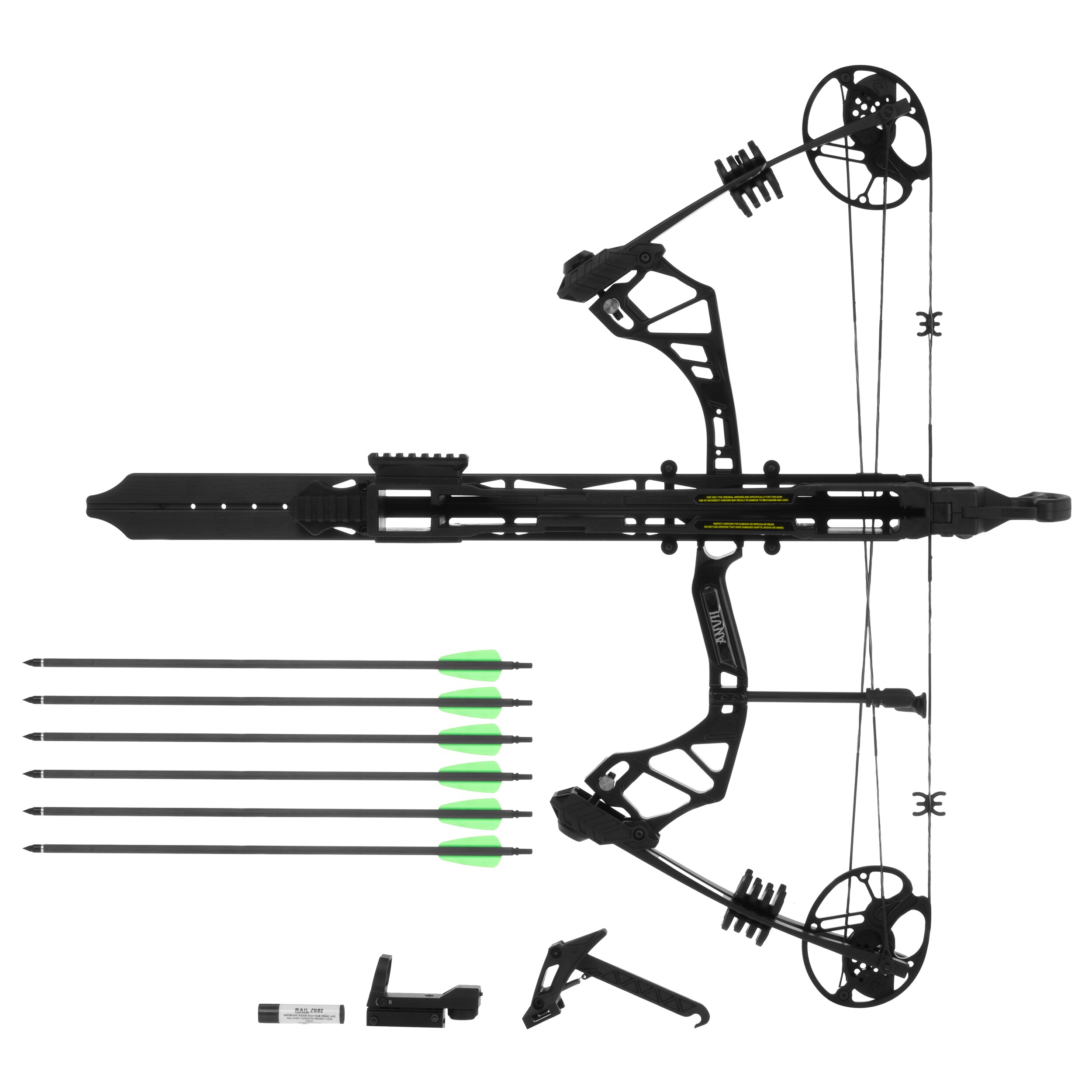 Poe Lang - Whipshot Compoundbogen - Black