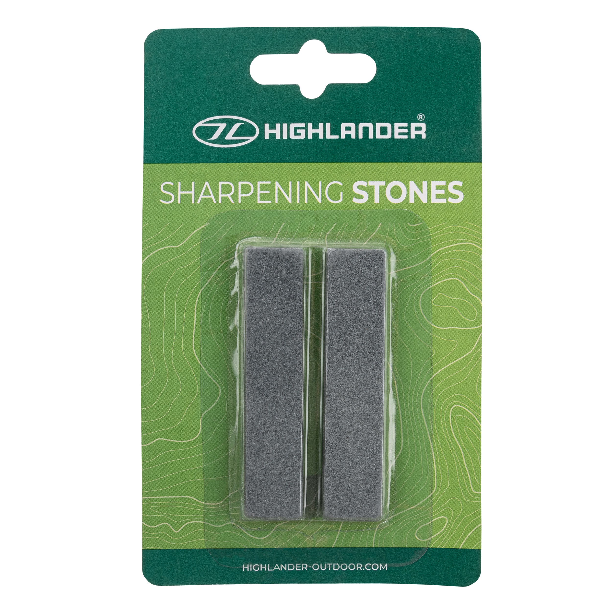 Highlander - Outdoor Sharpening Stone Schleifsteine - 2 Stk.