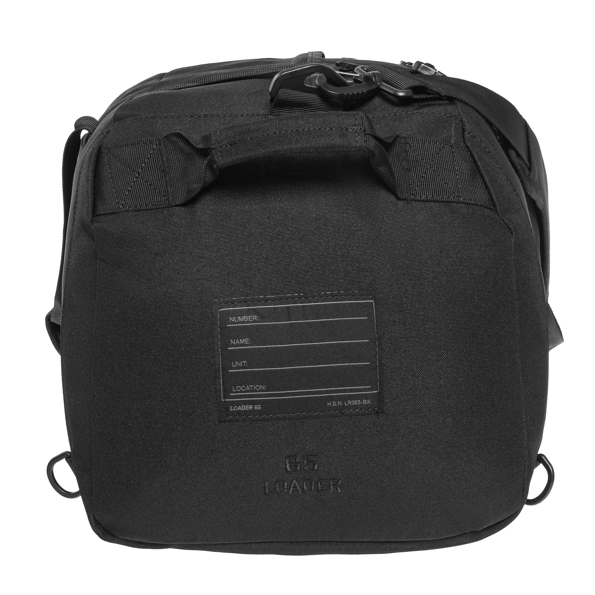Highlander - Outdoor Loader 65 Holdall V2 Tasche 65 l - Black
