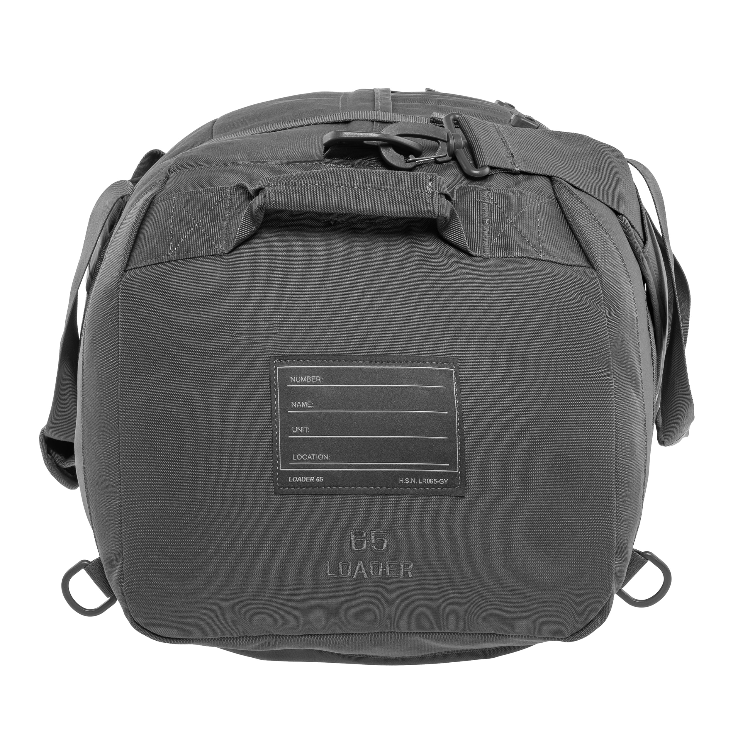 Highlander - Outdoor Loader 65 Holdall V2 Tasche 65 l - Dark Grey