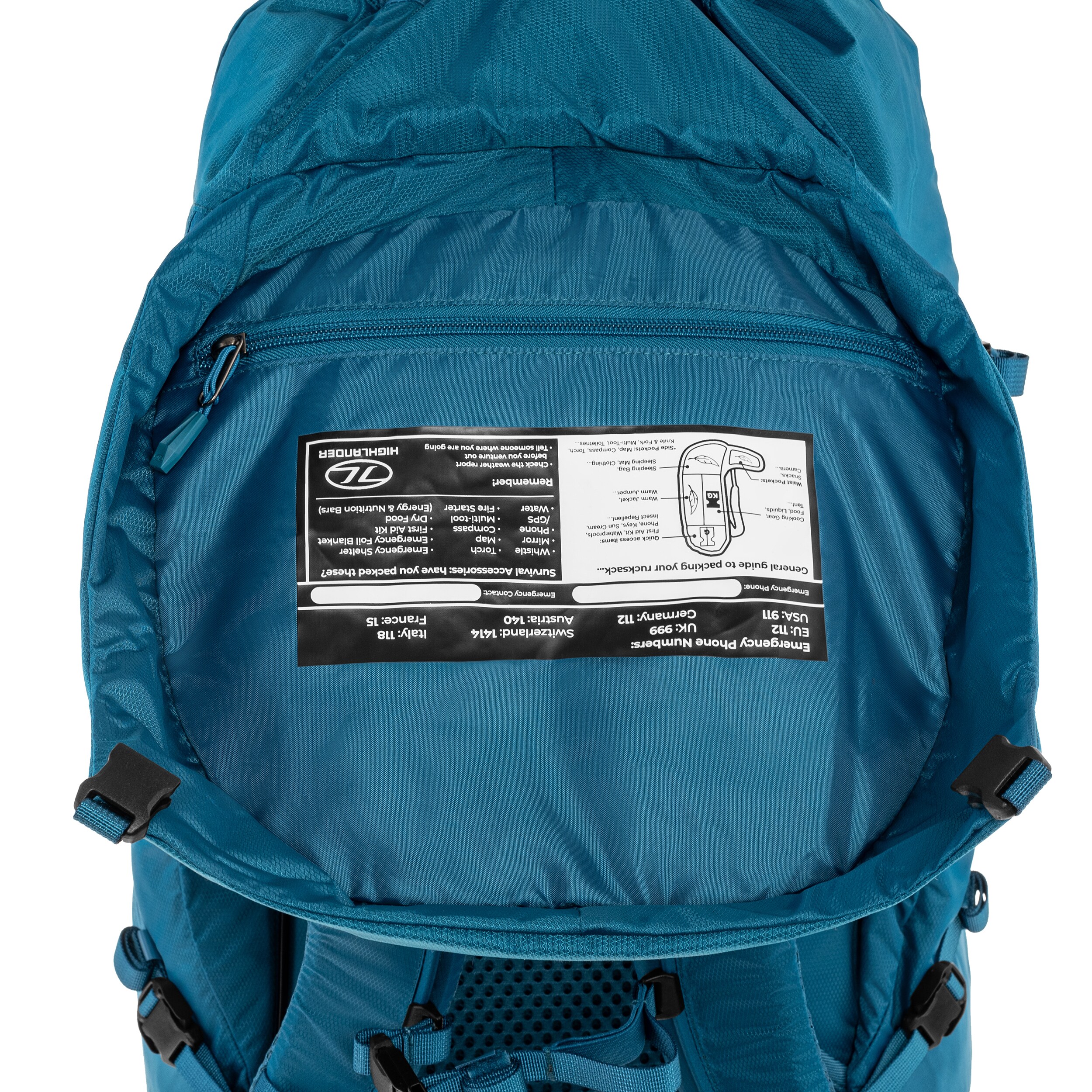 Highlander - Outdoor Ben Nevis Damenrucksack 52 l - Petrol Blue