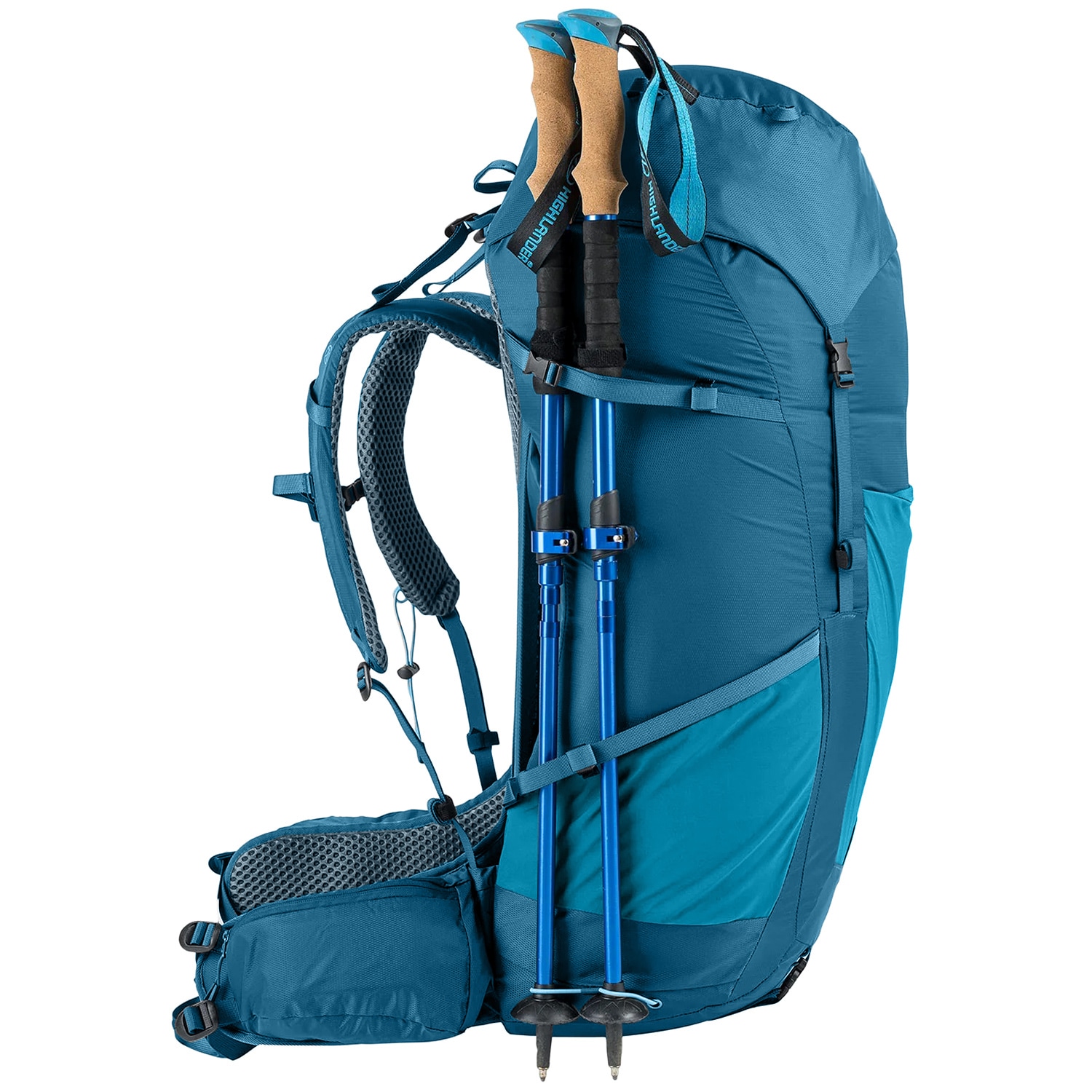 Highlander - Outdoor Ben Nevis Rucksack 65 L - Petrol Blue