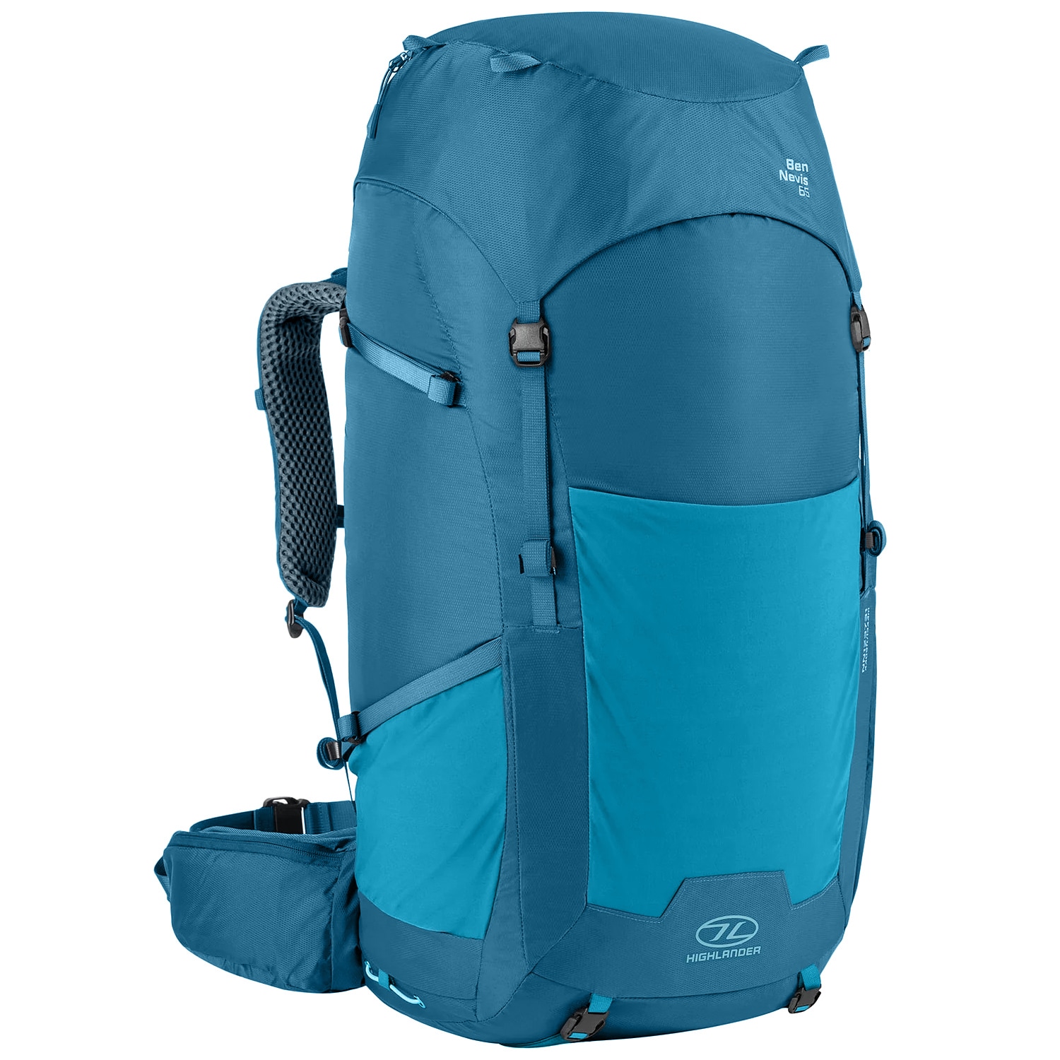 Highlander - Outdoor Ben Nevis Rucksack 65 L - Petrol Blue