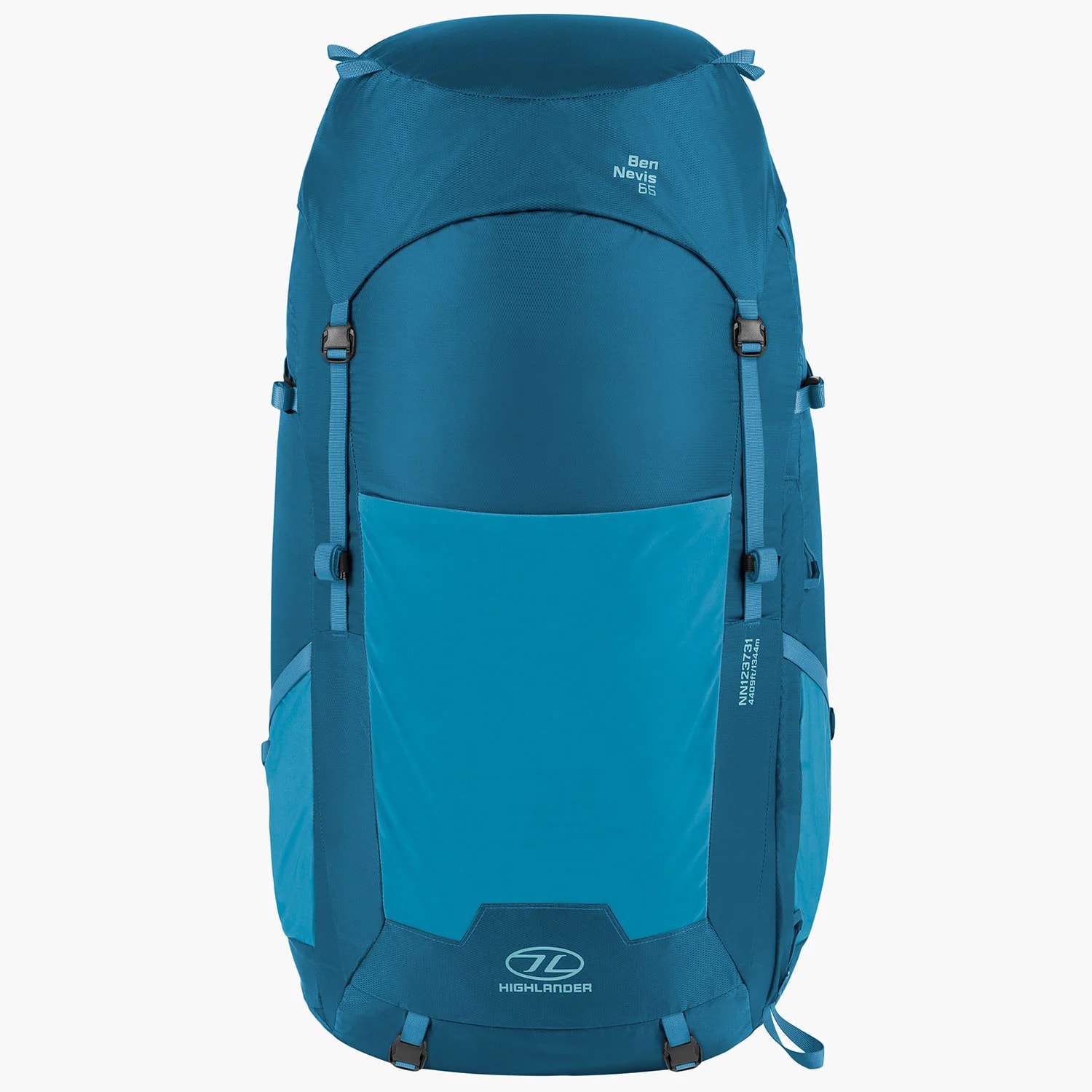 Highlander - Outdoor Ben Nevis Rucksack 65 L - Petrol Blue