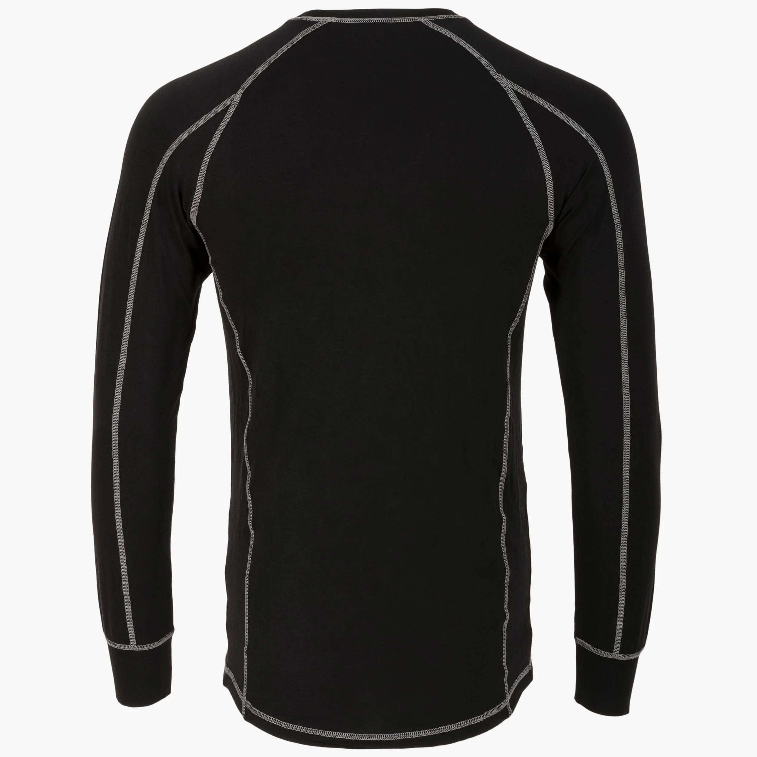 Highlander - Outdoor Bamboo Base Layer Long Sleeve 190 - Thermoaktives T-Shirt- Black