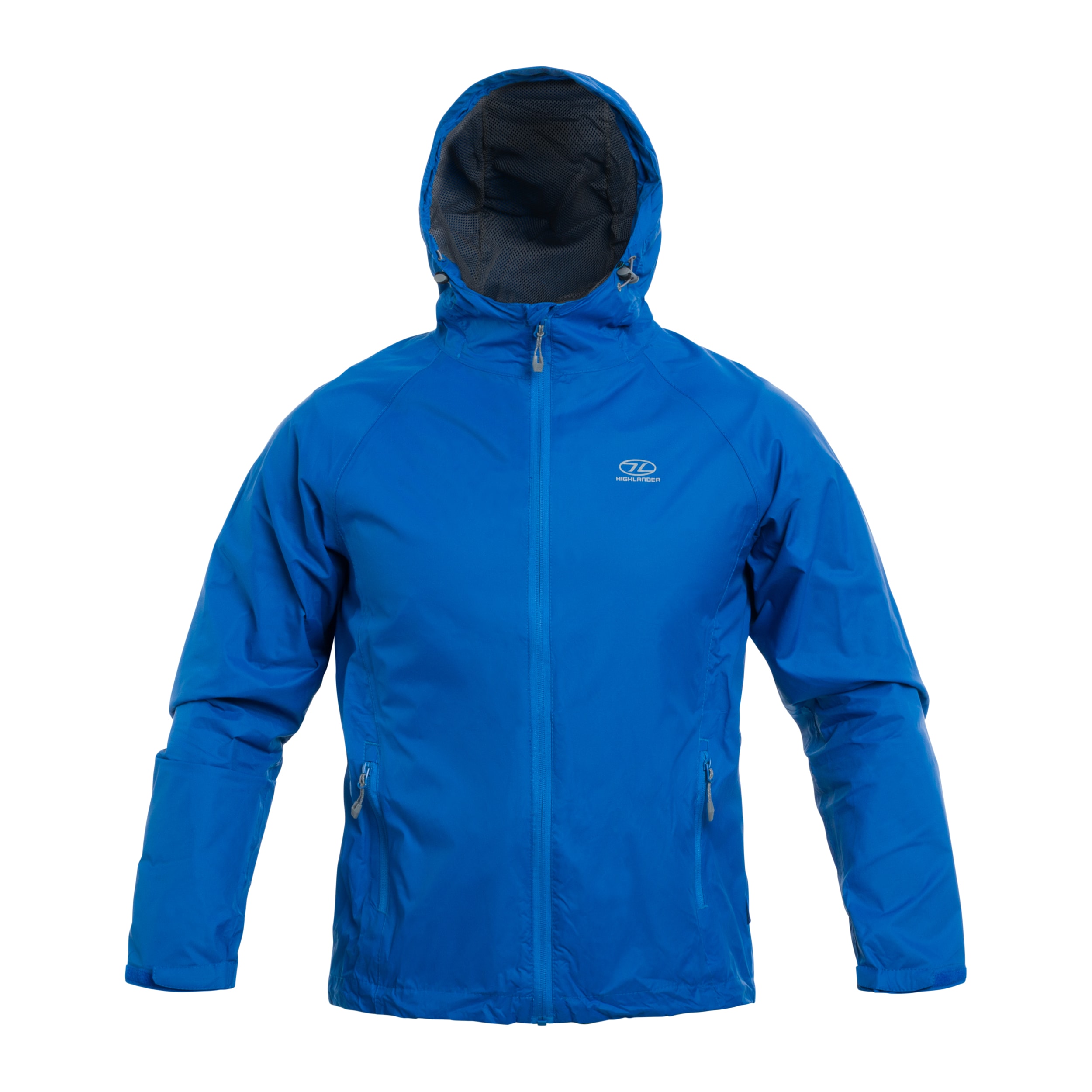 Highlander - Outdoor Stow & Go Pack Away Jacke V1 - Blue