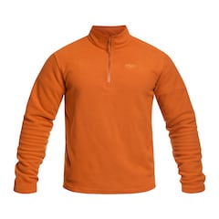 Highlander - Outdoor Ember Fleece Top - Fleece - Pumpkin Orange