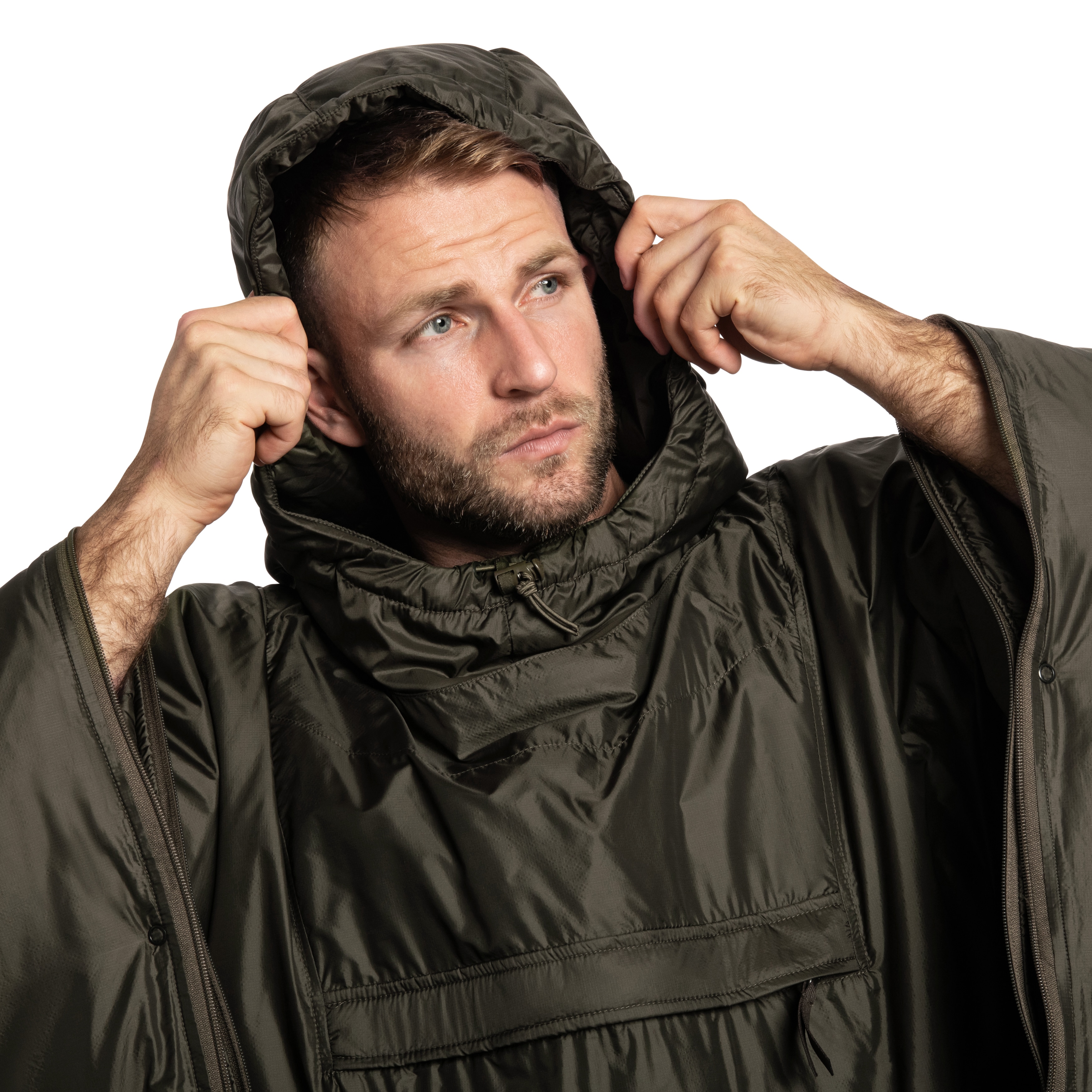 Carinthia - CPS Poncho mit Schlafsackfunktion – Olive