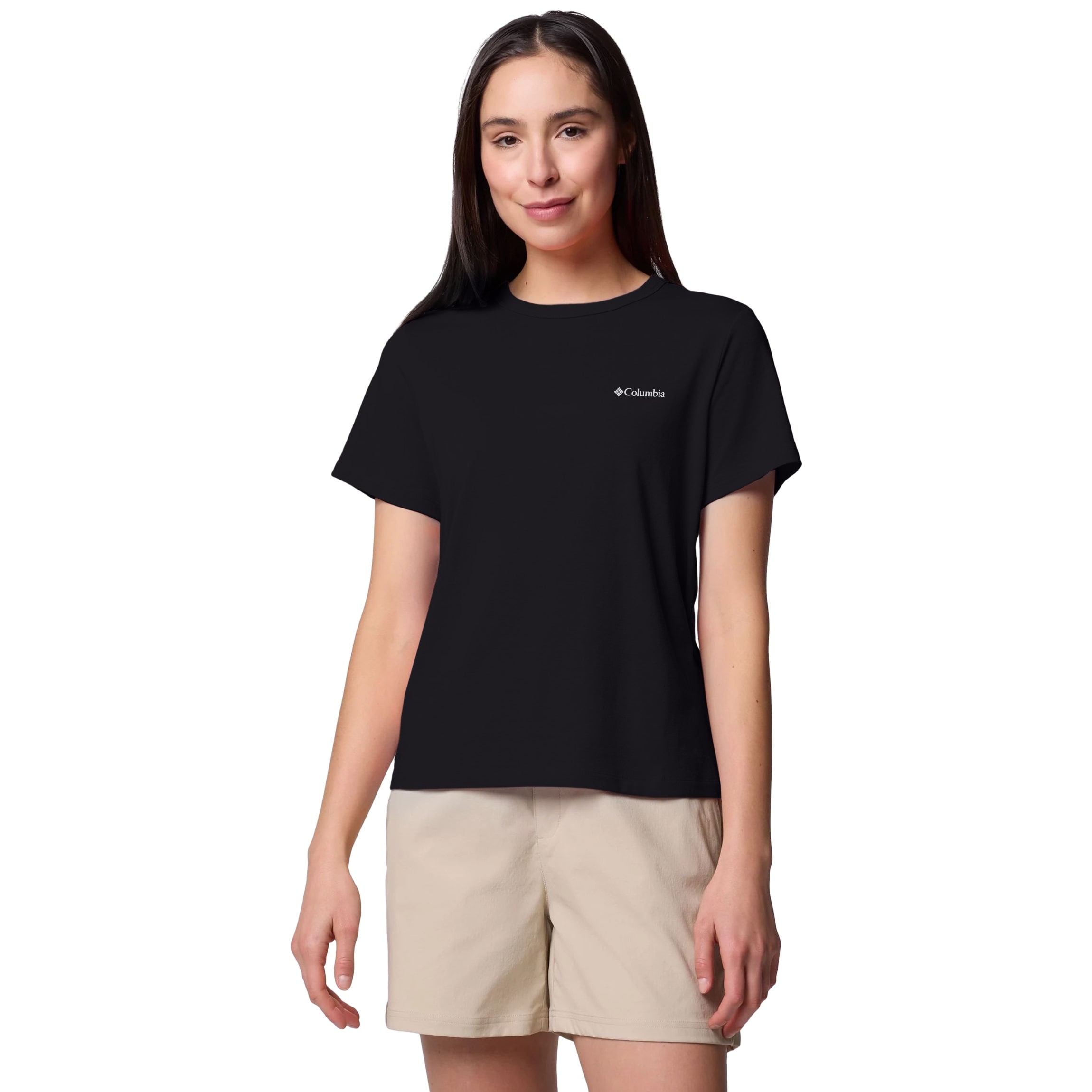 Columbia - Sun Trek Short Sleeve II - Damen-T-Shirt - Black