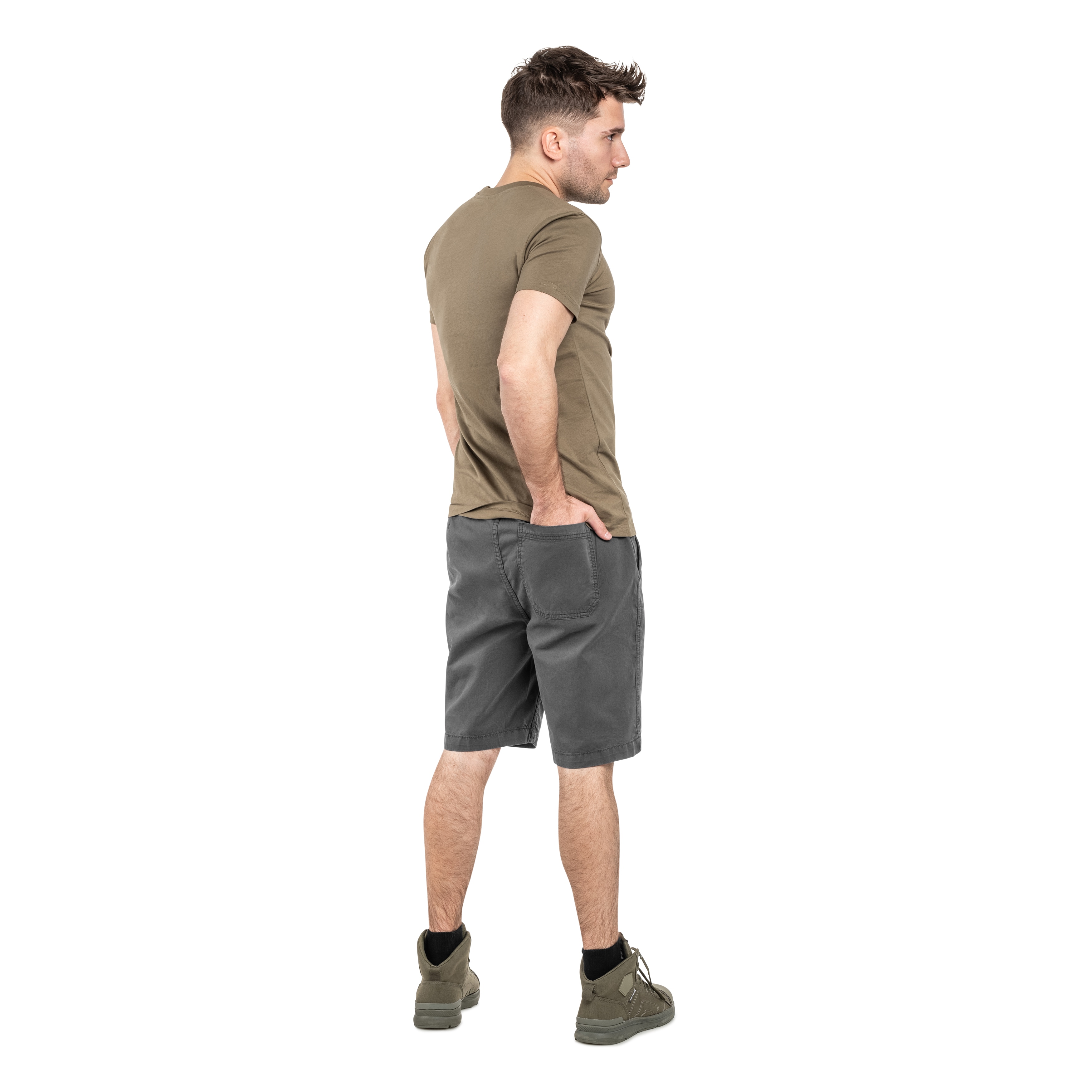 Alpha Industries - Basic Cotton Short - Shorts - Vintage Grey