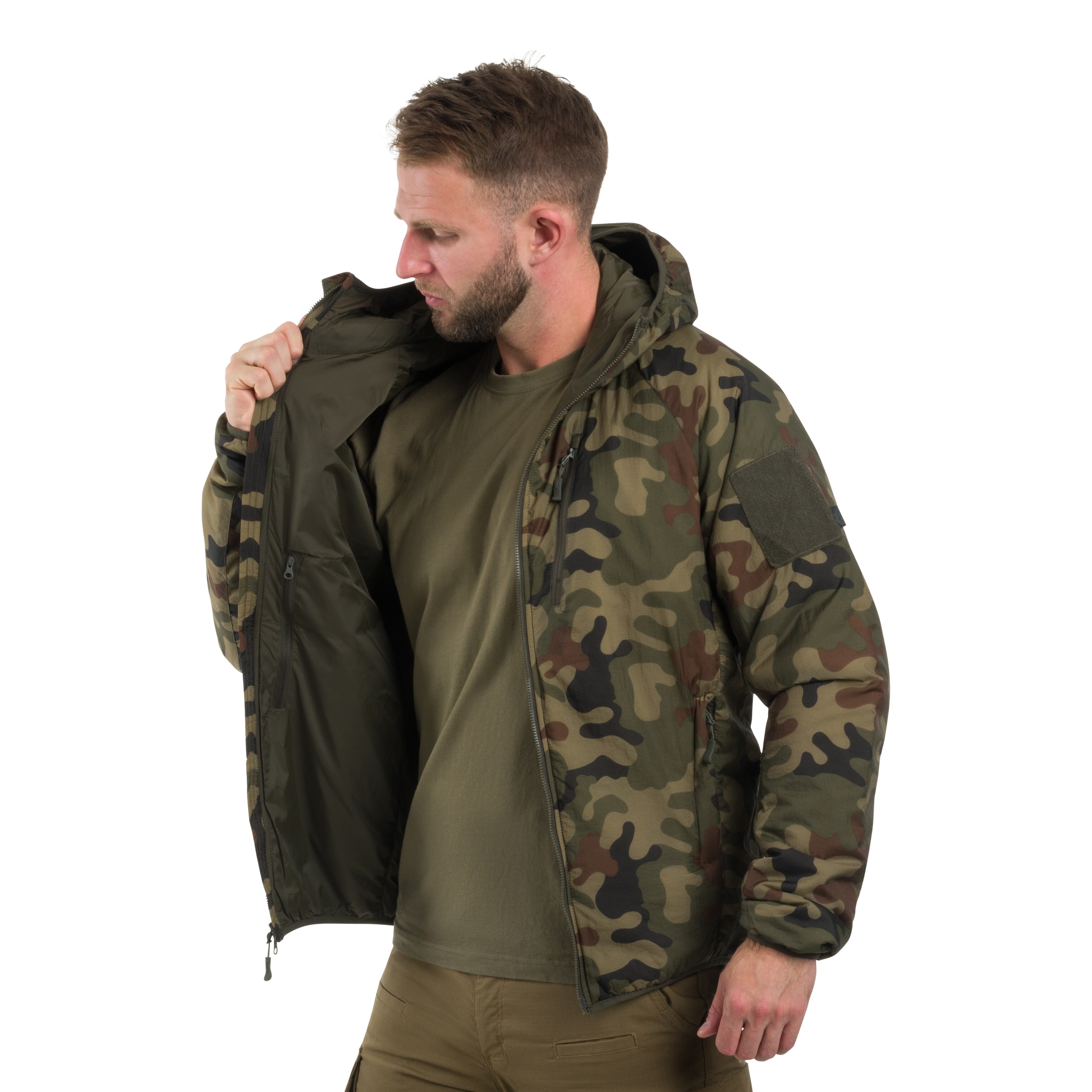Helikon-Tex - Wolfhound Hoodie - Jacke - wz.93 Pantera PL Woodland