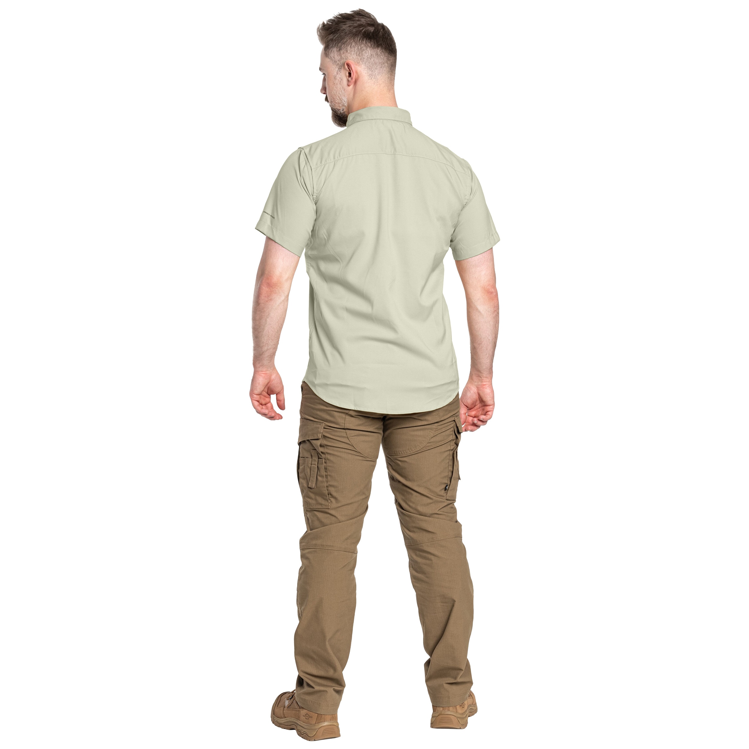 Columbia - Utilizer II Solid Short Sleeve - Hemd - Safari