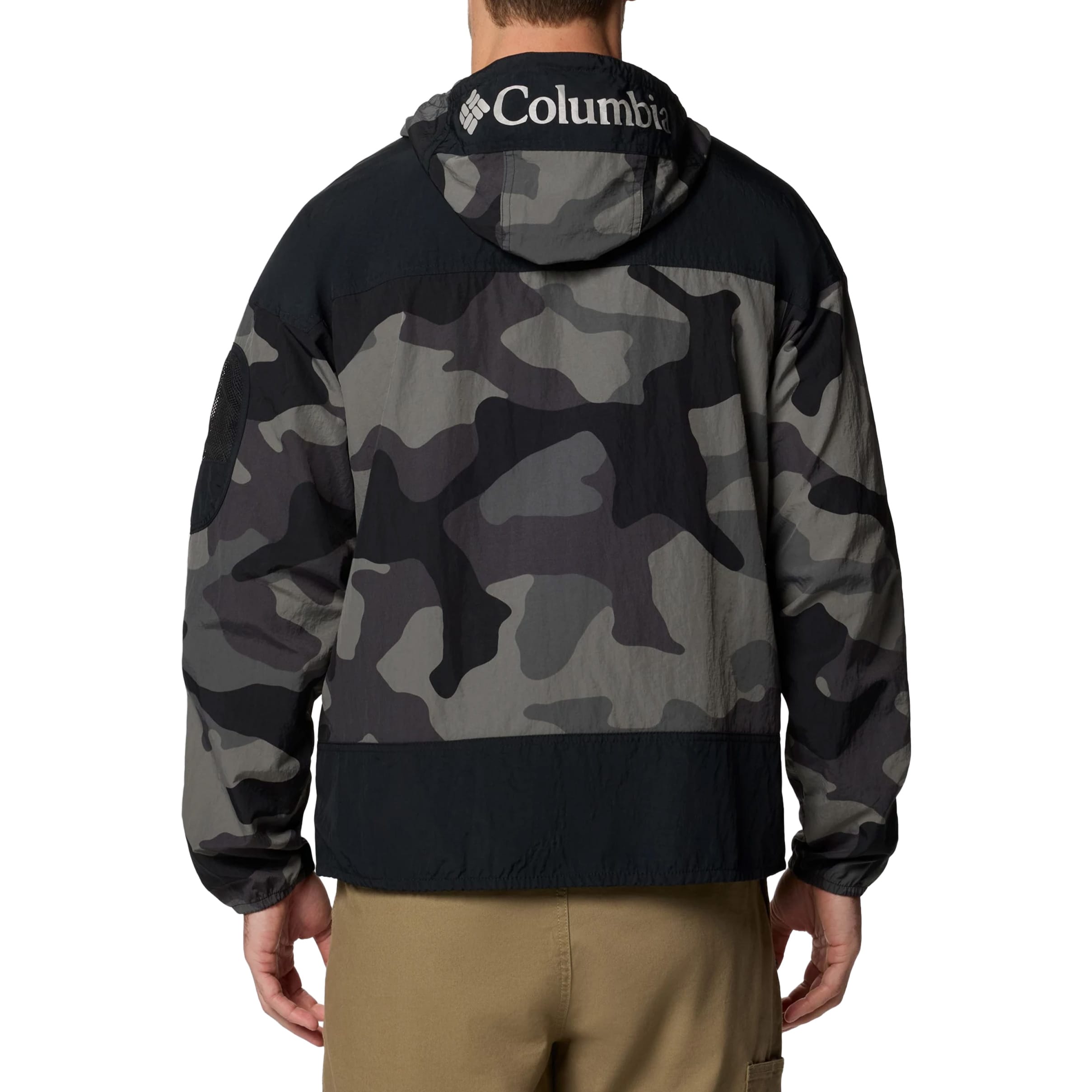 Columbia - Challenger II Printed Windbreaker Jacke - Black Mod Camo/Black