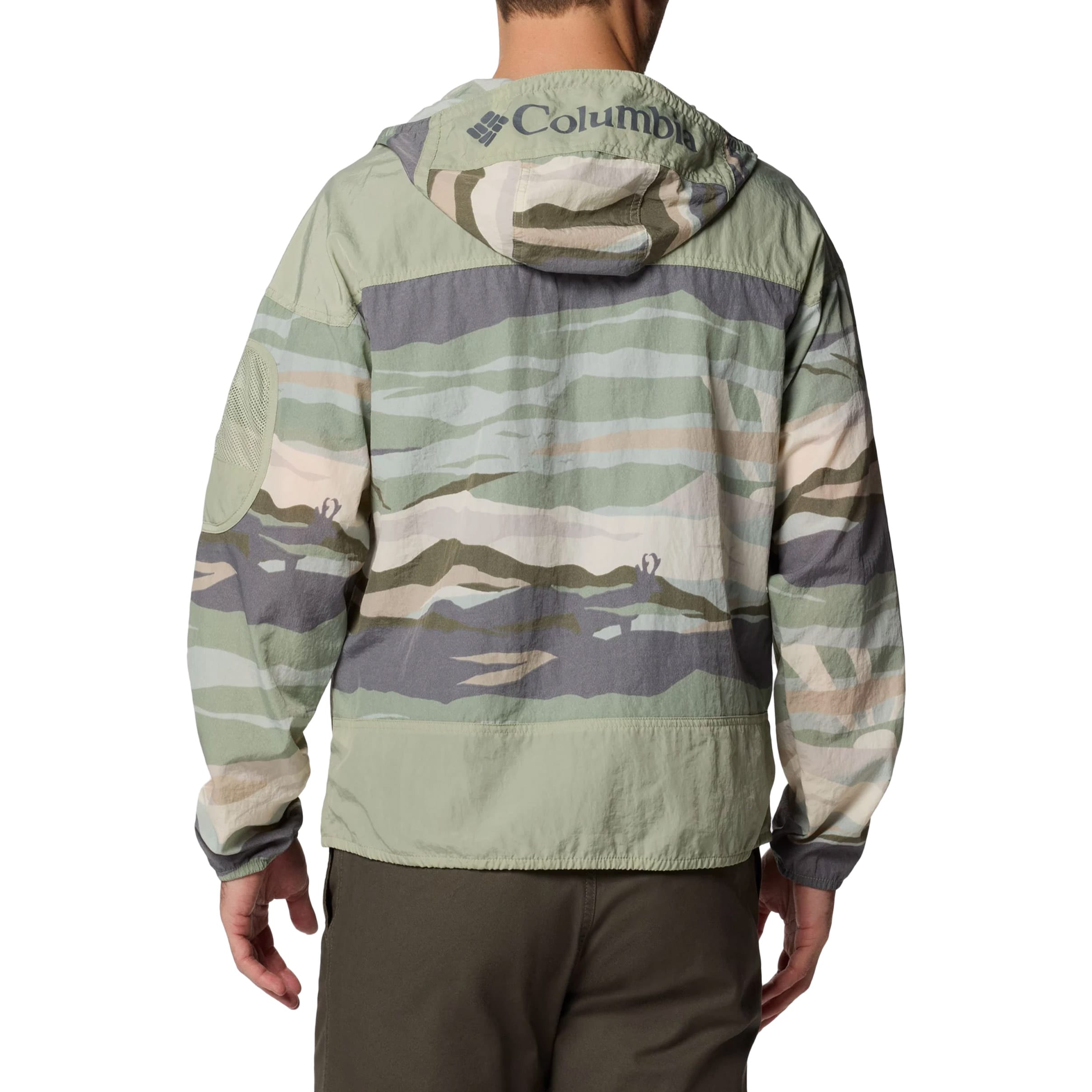 Columbia - Challenger II Printed Windbreaker Jacke - Safari Roque Valley/Safari