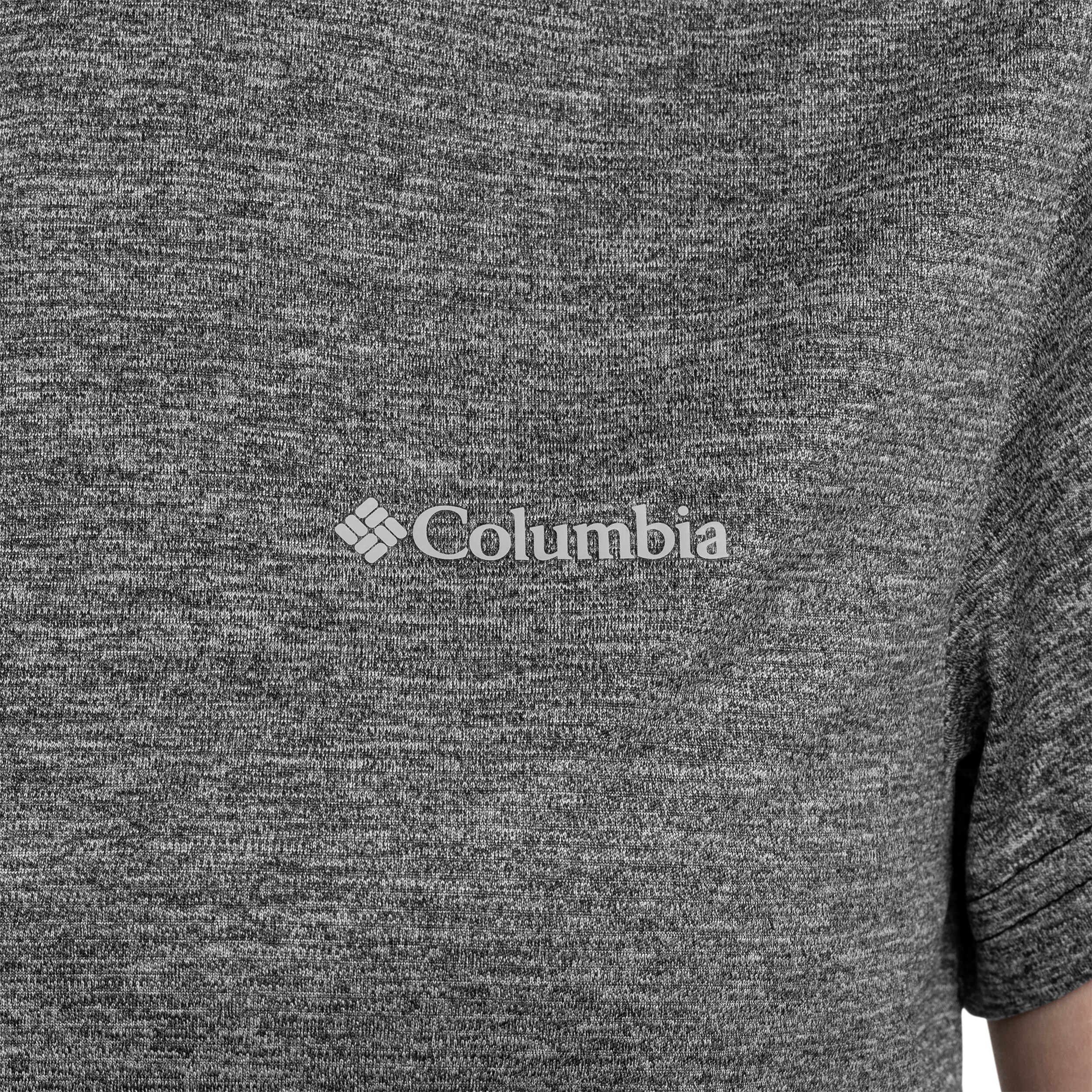 Columbia - Bluevista Hill Short Sleeve Crew - Damen-T-Shirt - Black Heather