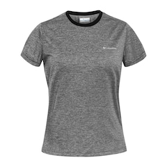 Columbia - Bluevista Hill Short Sleeve Crew - Damen-T-Shirt - Black Heather