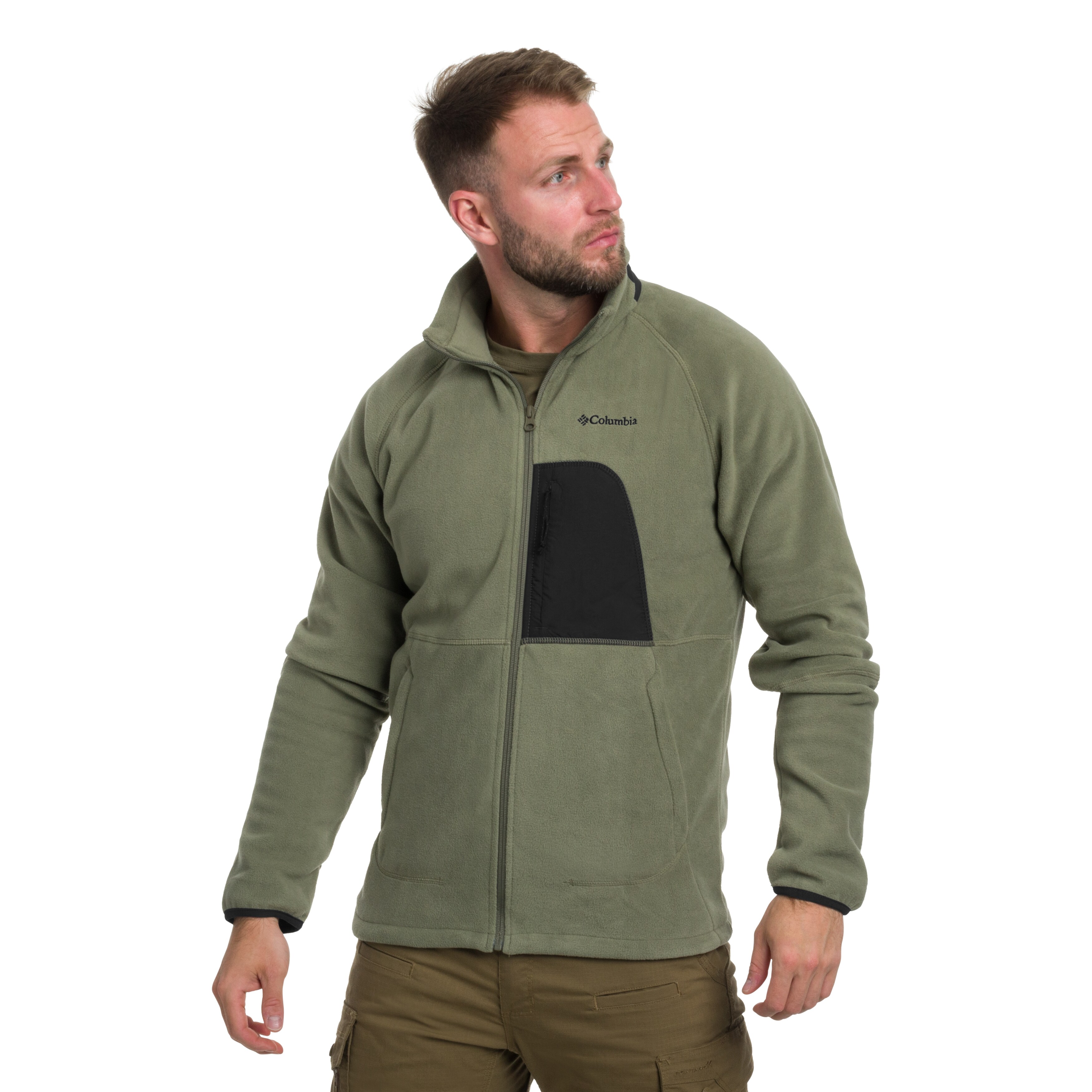 Columbia - Rapid Expedition II Full Zip Fleece - Fleecejacke - Stone Green/Shark