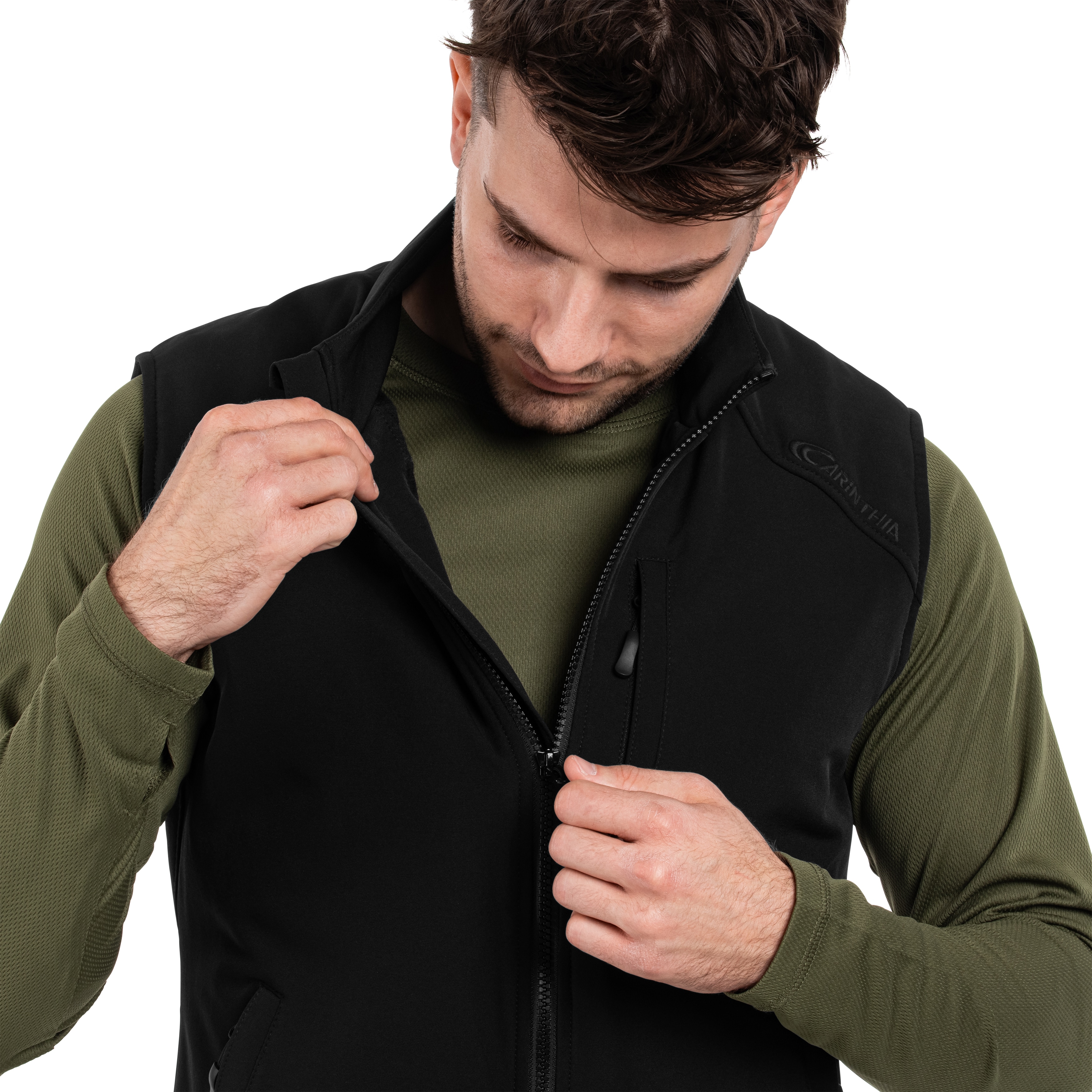 Carinthia - Loftshell Climate Vest - ärmellose Weste - Black