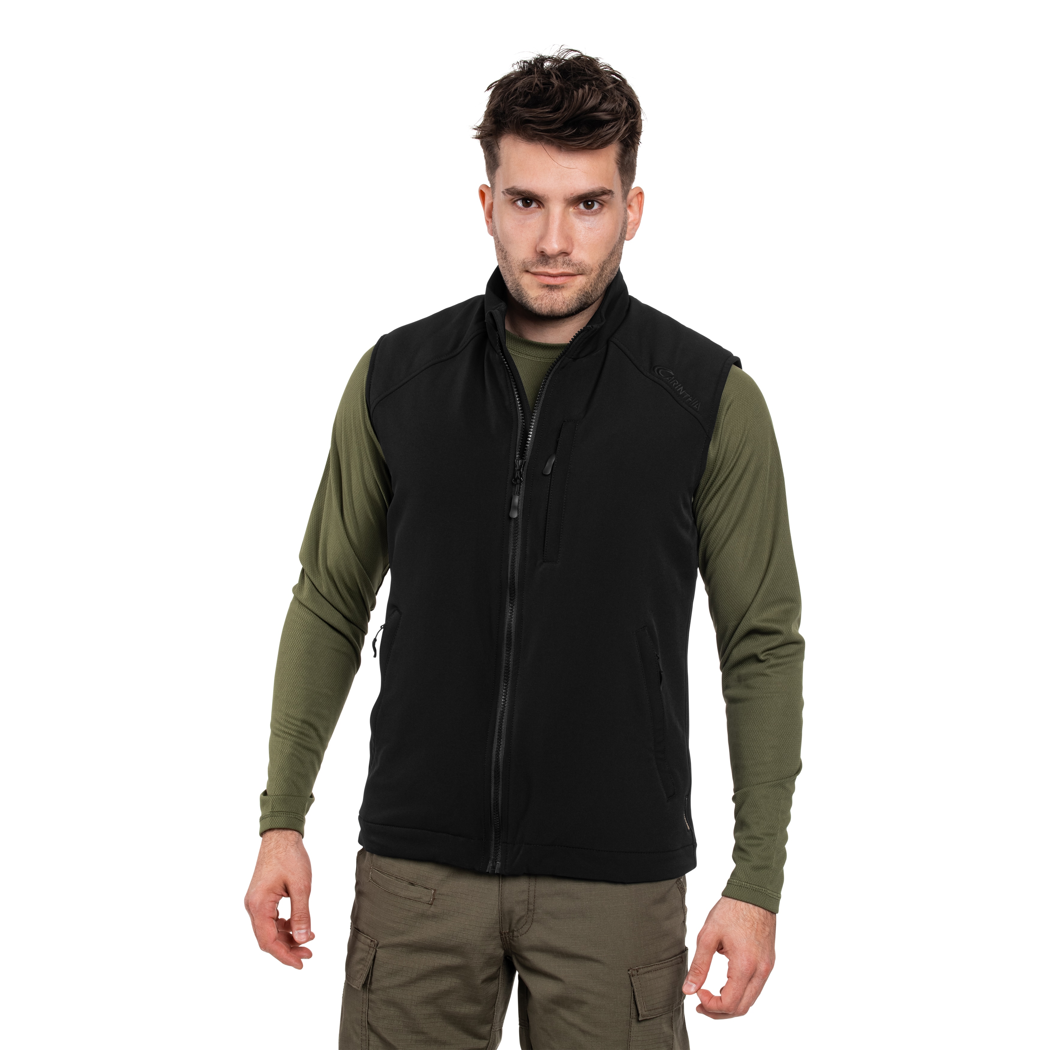 Carinthia - Loftshell Climate Vest - ärmellose Weste - Black