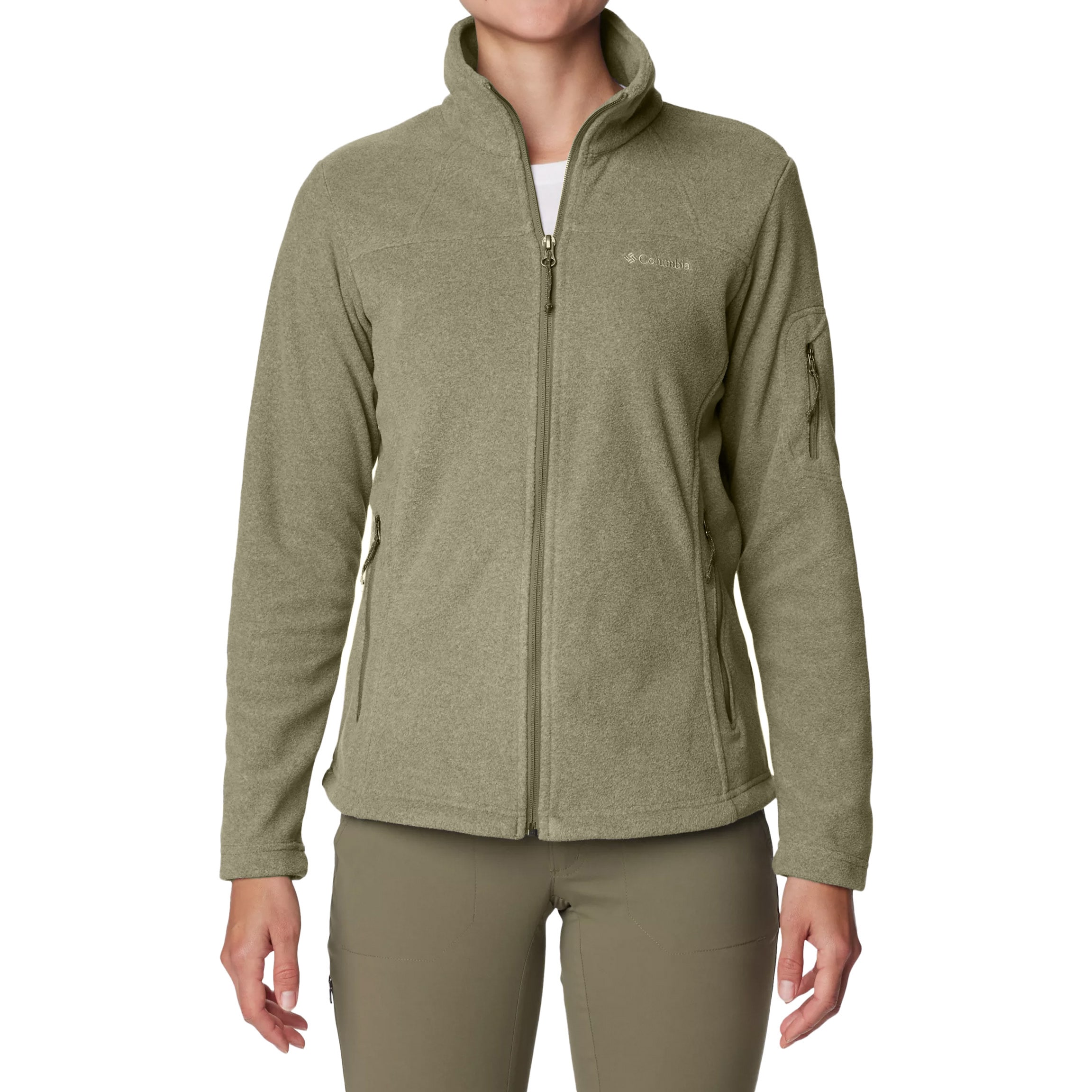 Columbia - Fast Trek II Damen-Fleece - Stone Green