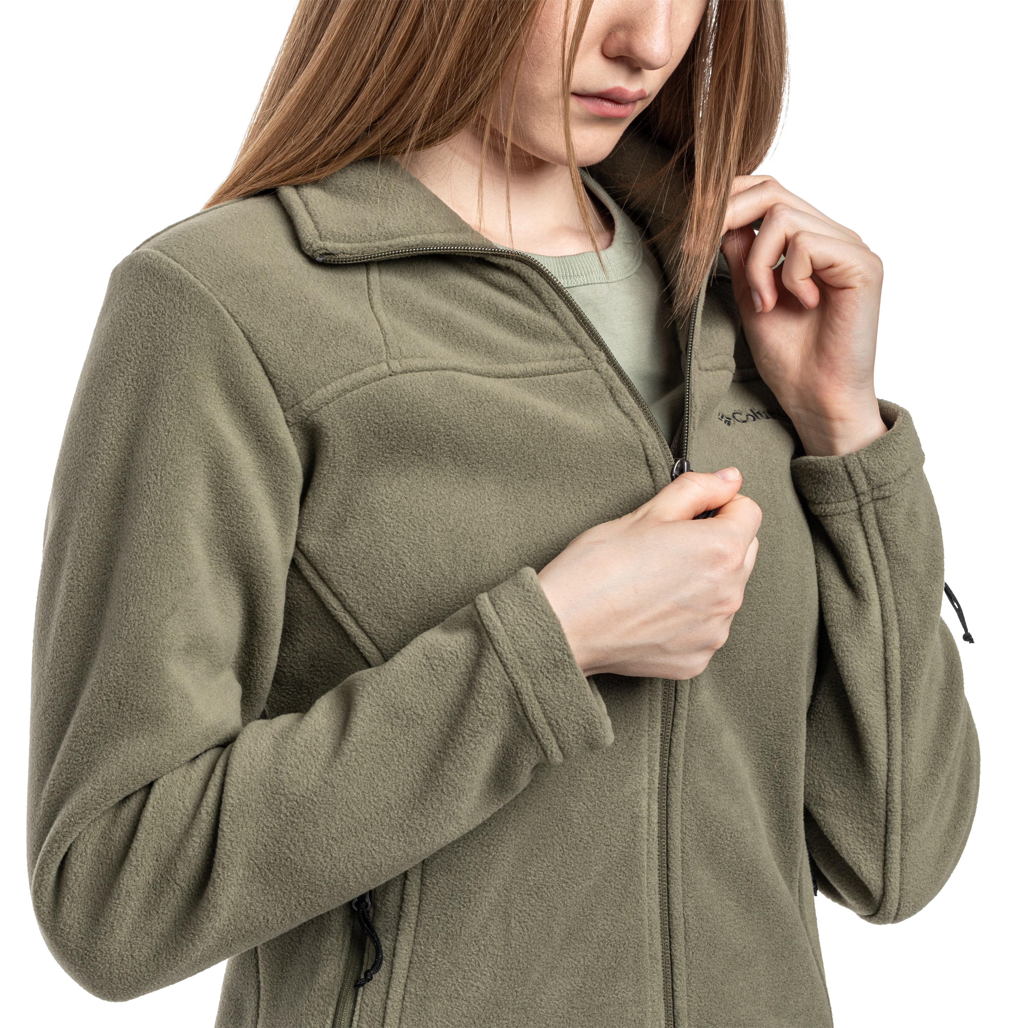 Columbia - Fast Trek II Damen-Fleece - Stone Green