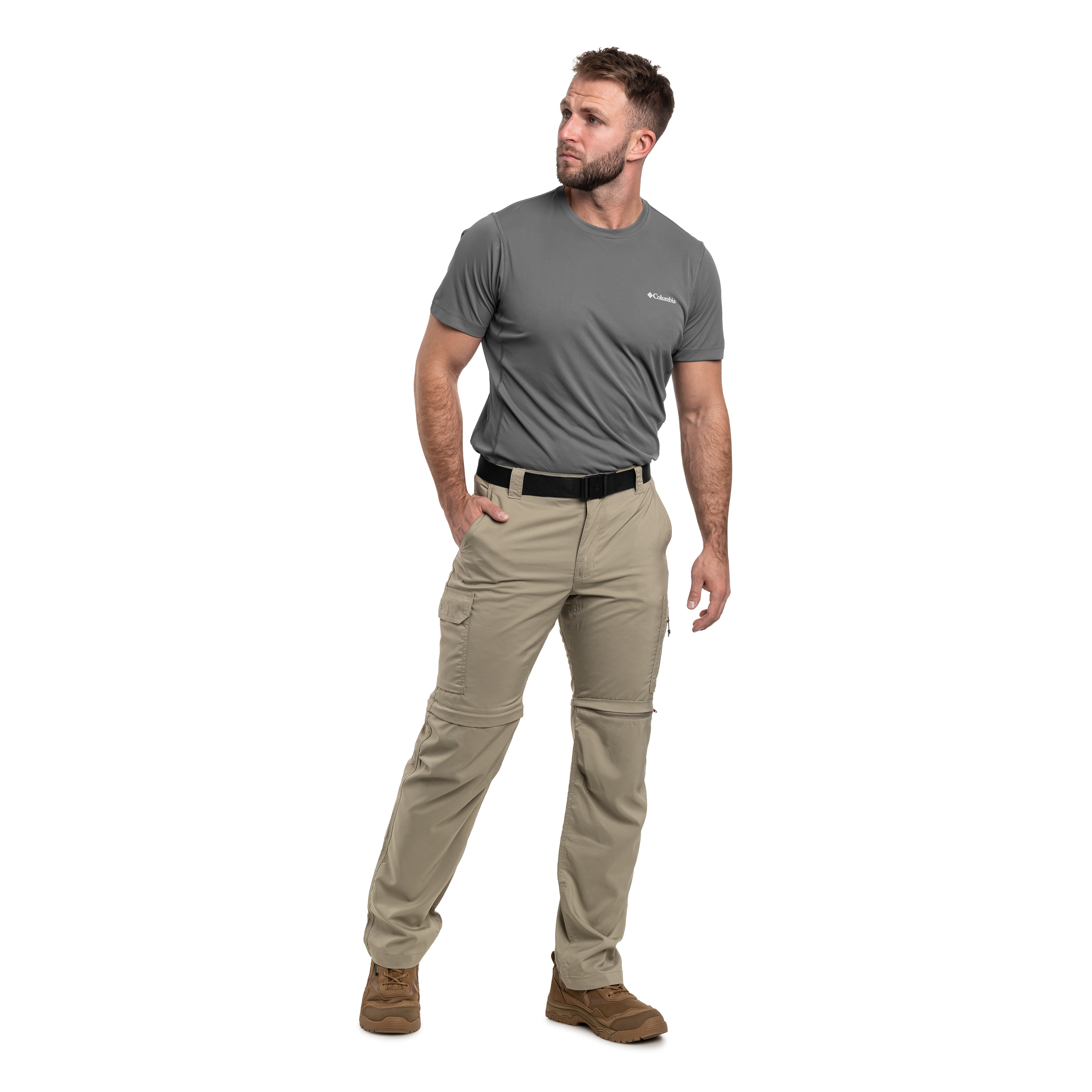 Columbia - Silver Ridge Utility Convertible Pants - Hose - Tusk